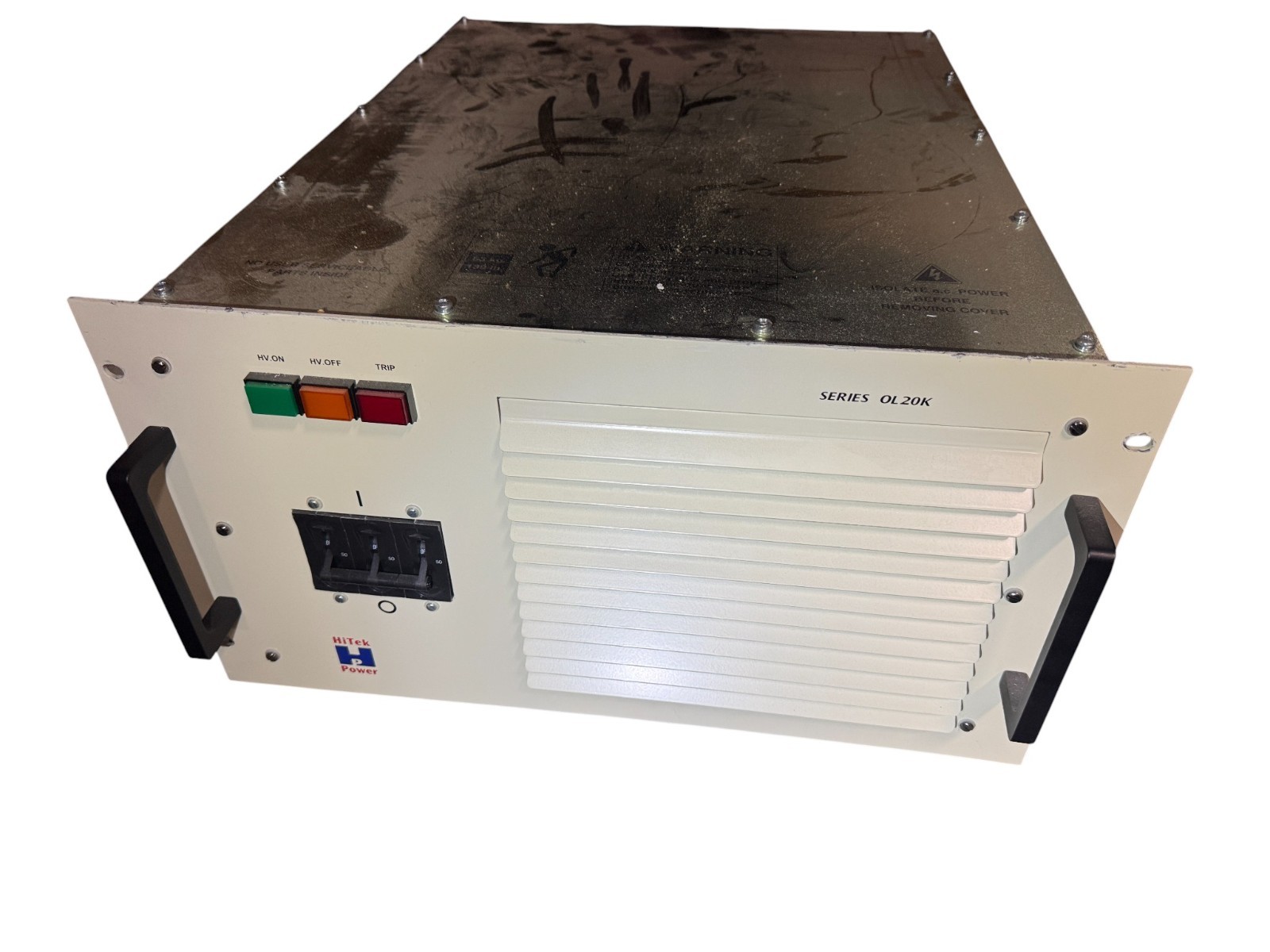 HiTek OL20KE/164/32 HIGH VOLTAGE 160kV Power Supply with Negative Stack