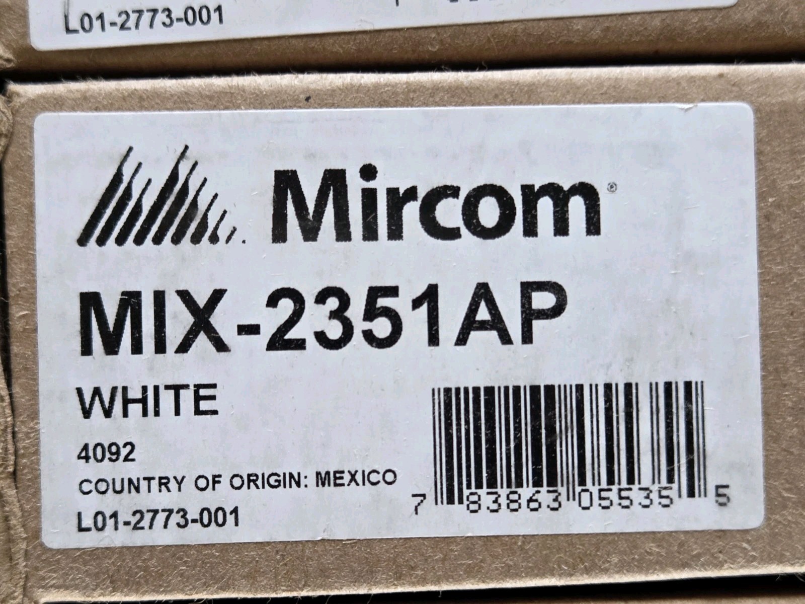 MIRCOM MIX-2351AP ADVANCED PROTOCOL PHOTOELECTRIC SMOKE DETECTOR – NEW 60 AVAIL.