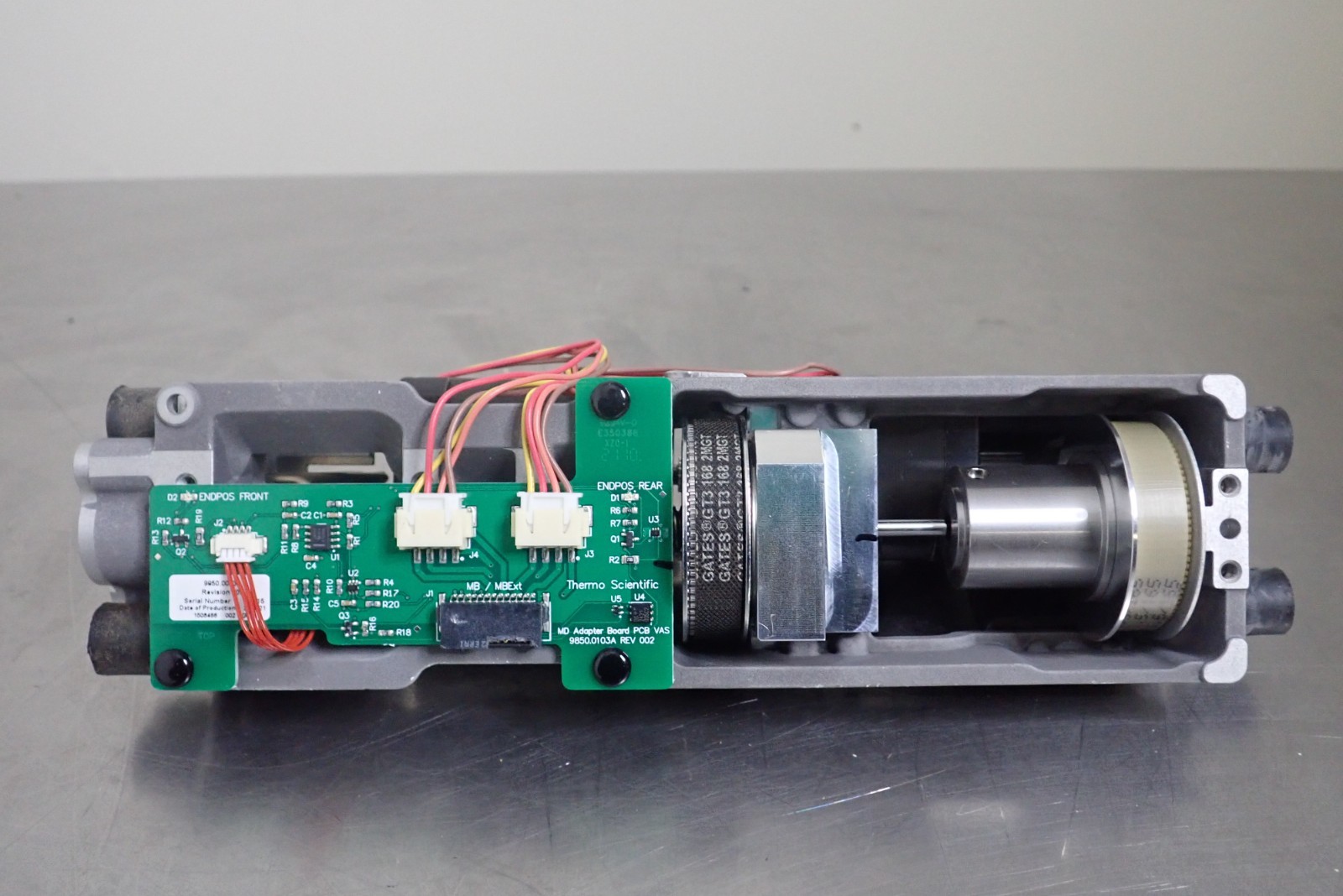 Thermo MD Adapter Board PCB VAS 9850.0103A w/ Nanotec Munich Stepper Motors