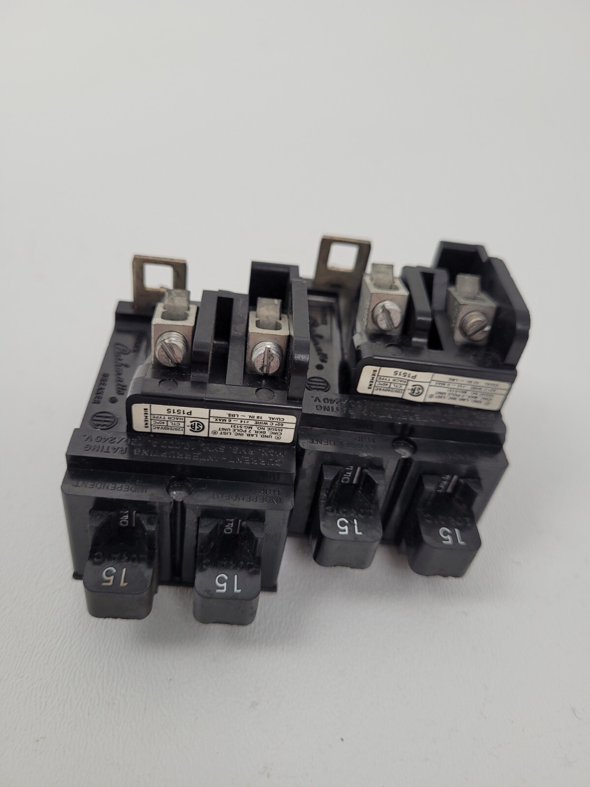 P1515 Siemens 15 Amp 240 Volt Pushmatic Circuit Breaker *NEXT DAY OPTION*