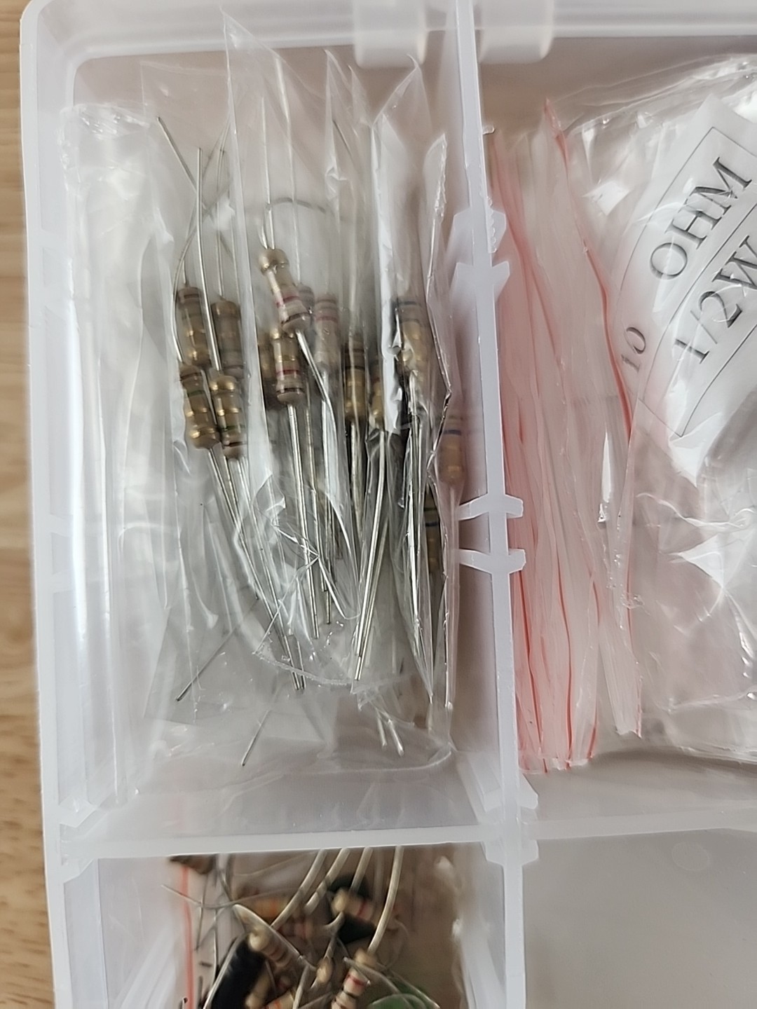 ELECTRONIX EXPRESS ½ Watt Resistor Kit and Extra Capacitors