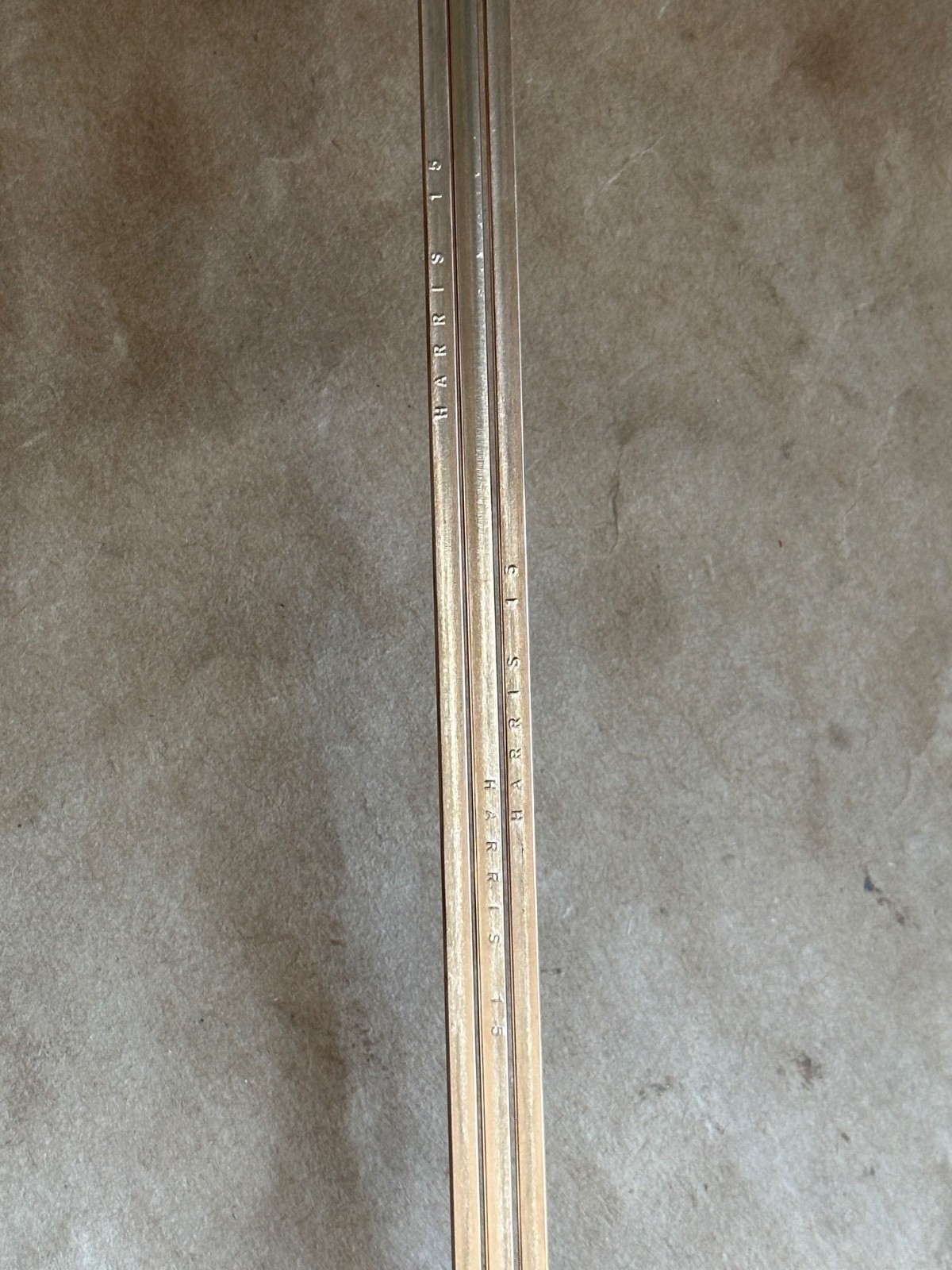 Harris Stay Silv 15 15% Silver Brazing Alloy Rods HVAC Grade Qty. 3 Rods