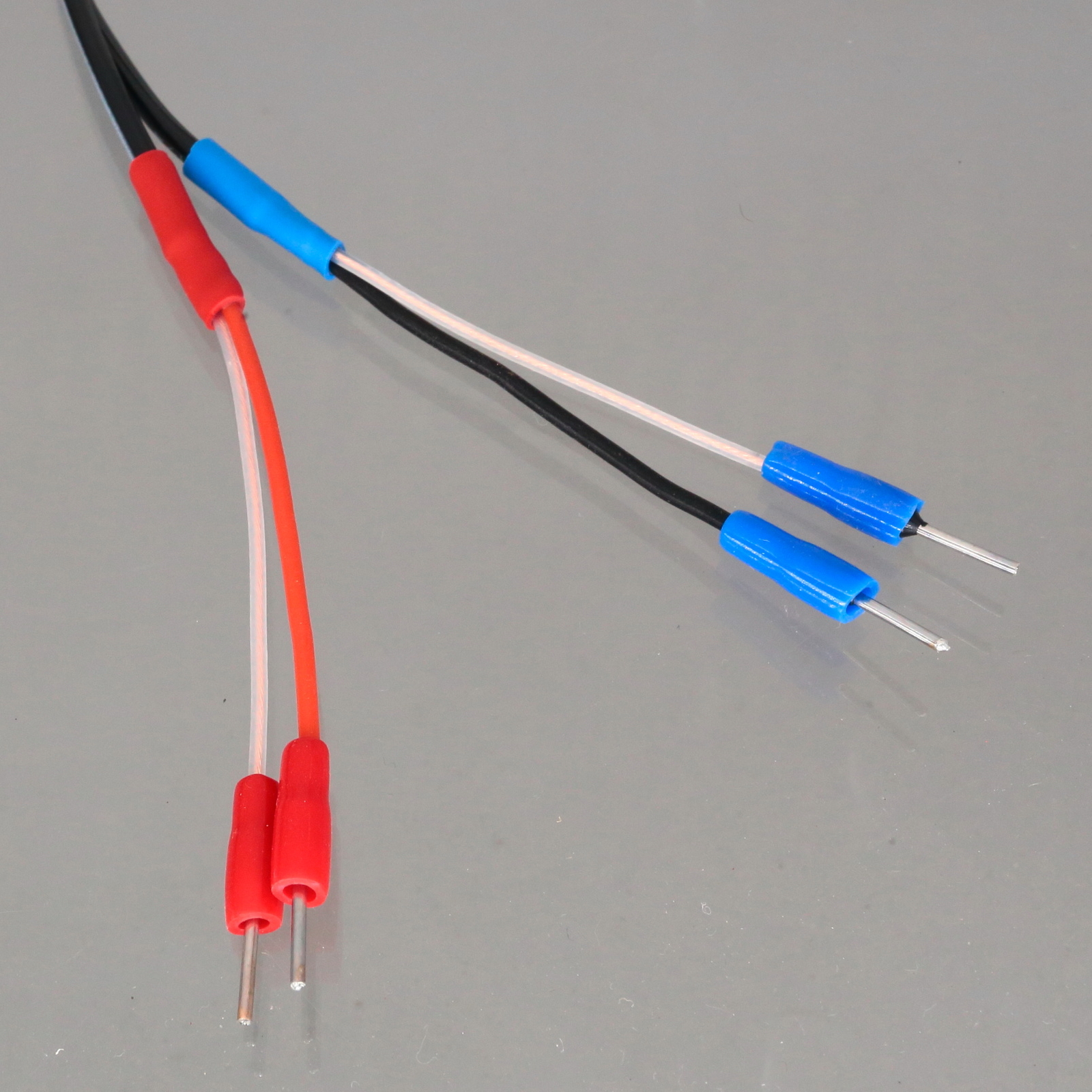 Dual BNC to Clamp Bar Terminal Coaxial Signal Cable For GE Ultrasonic Flow Meter