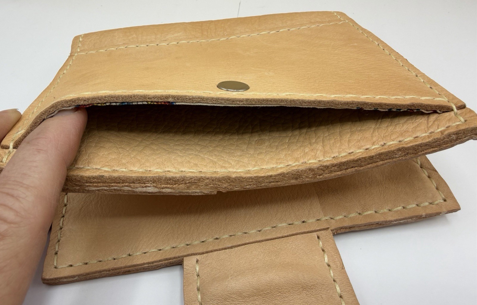 Love Paper Plan Personal Size Leather Planner 25mm Rings Natural Veg Tan