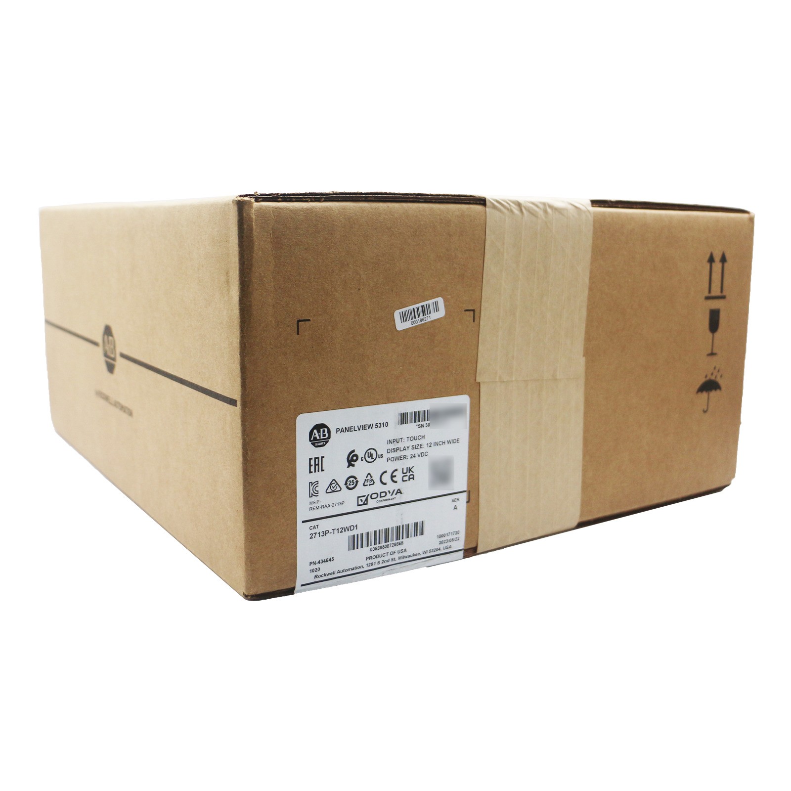 NEW Allen-Bradley 2713P-T12WD1 PanelView 5310 12″ wide Graphic Terminal