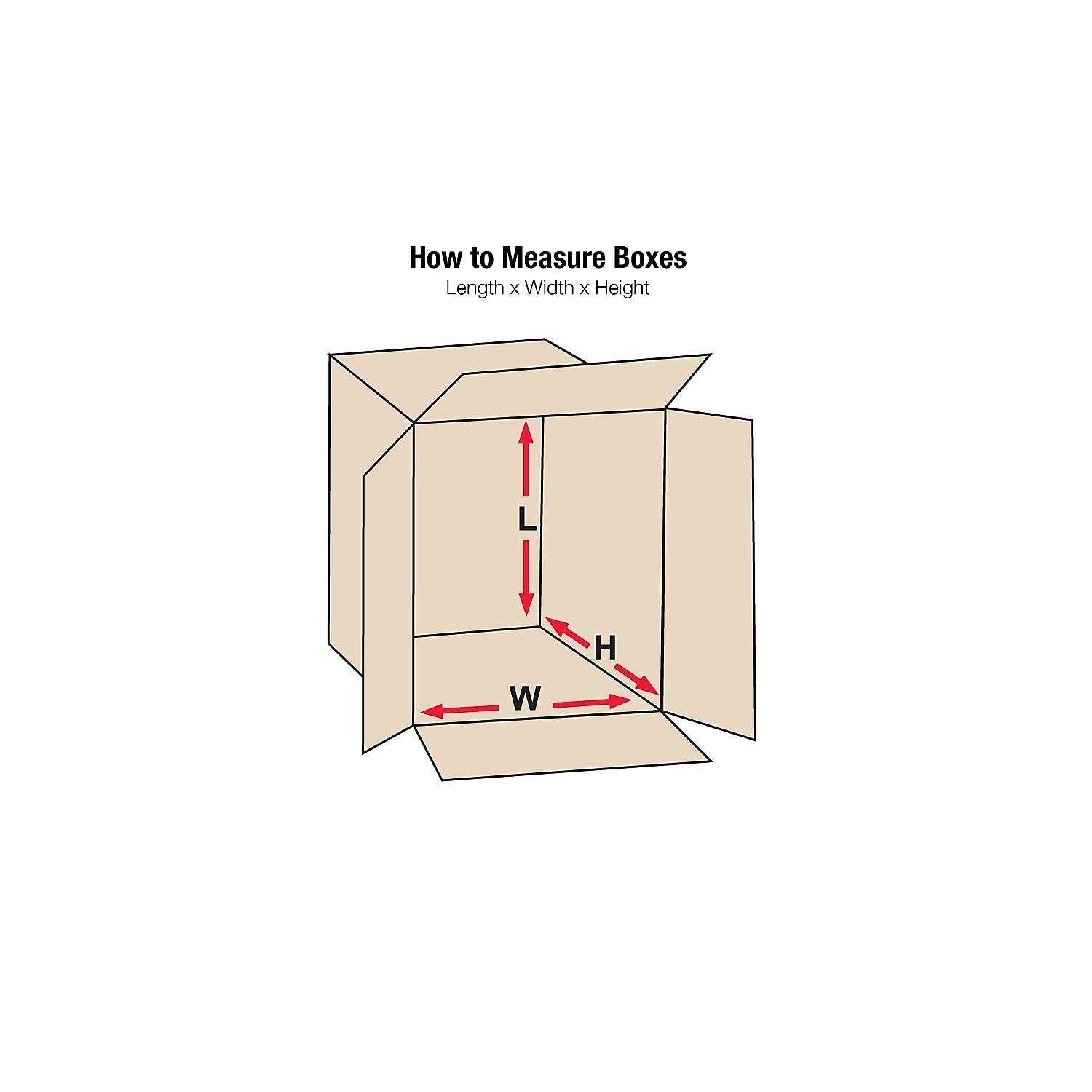 241812 Corrugated Cardboard Box 24″ L x 18″ W x 12″ H, Kraft, for Shipping, P…