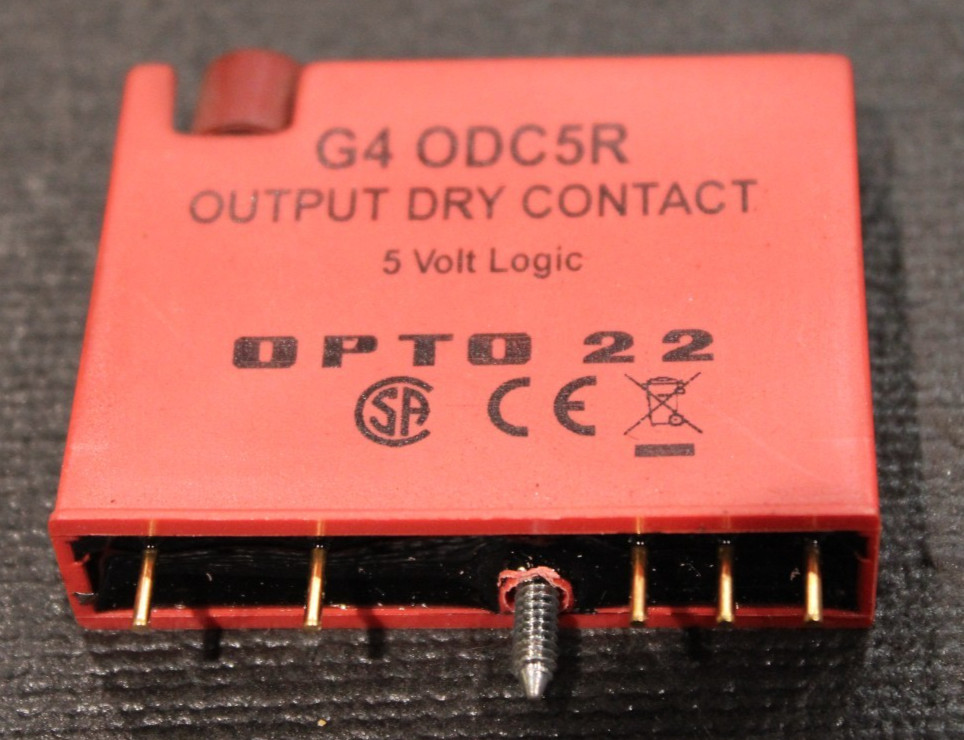OPTO 22 – P/N: G4PB24 – Circuit Board – w/ 2 G4 ODC5R, 1 G4 OOAC5 & 6 G4 IDC5