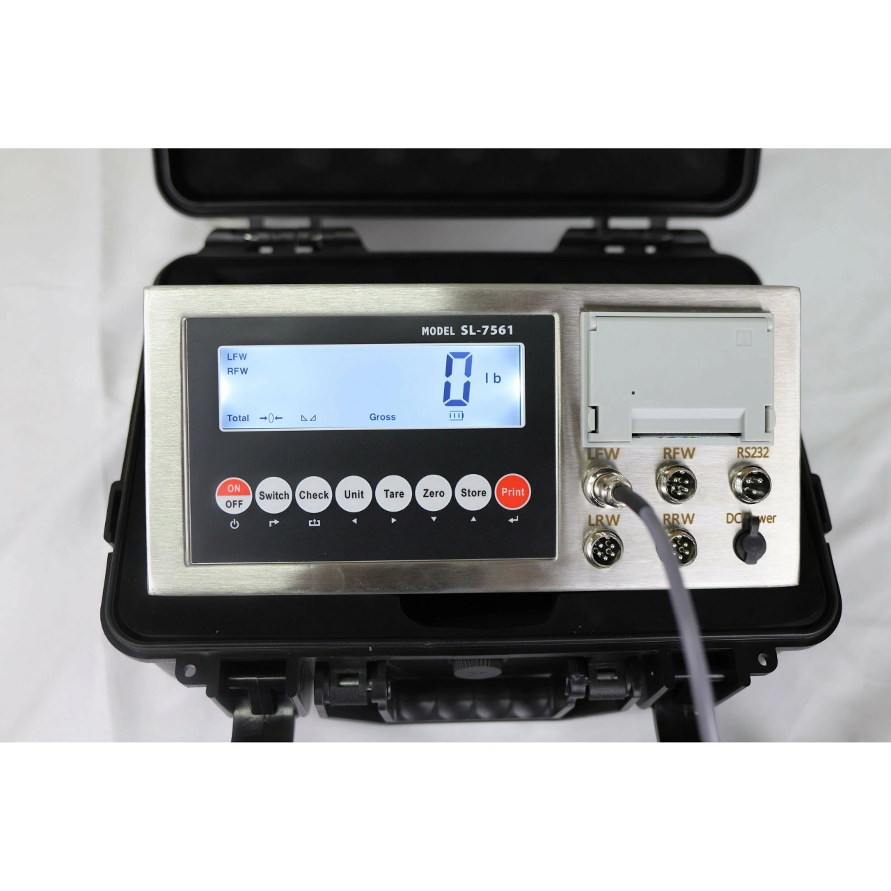 PS-7561 Multi-channel Indicator with Built-in Printer (AC Adopter+ Battery)