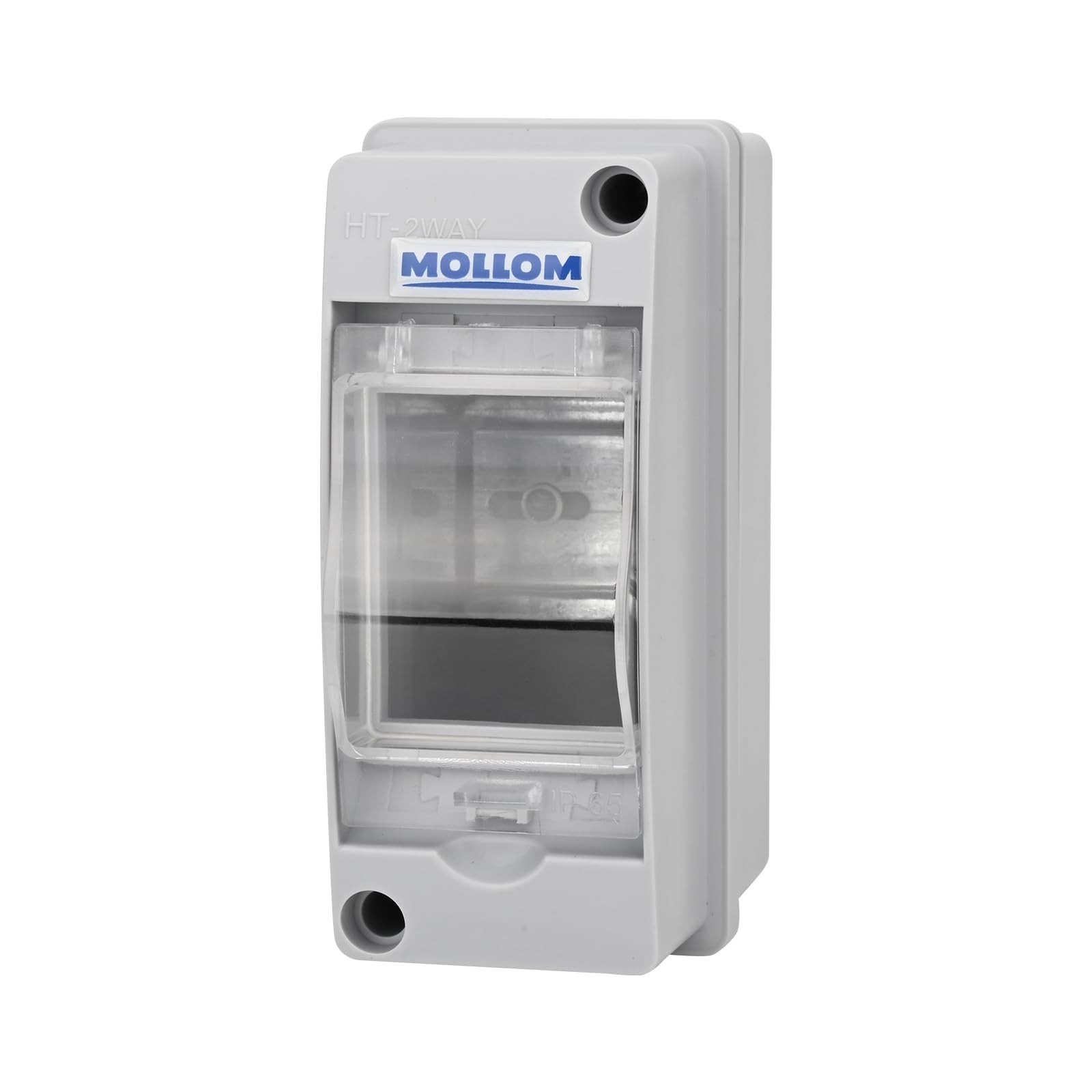 2 Way Circuit Breaker MCB Distribution Protection Box with DIN Rail, IP65 Wat…