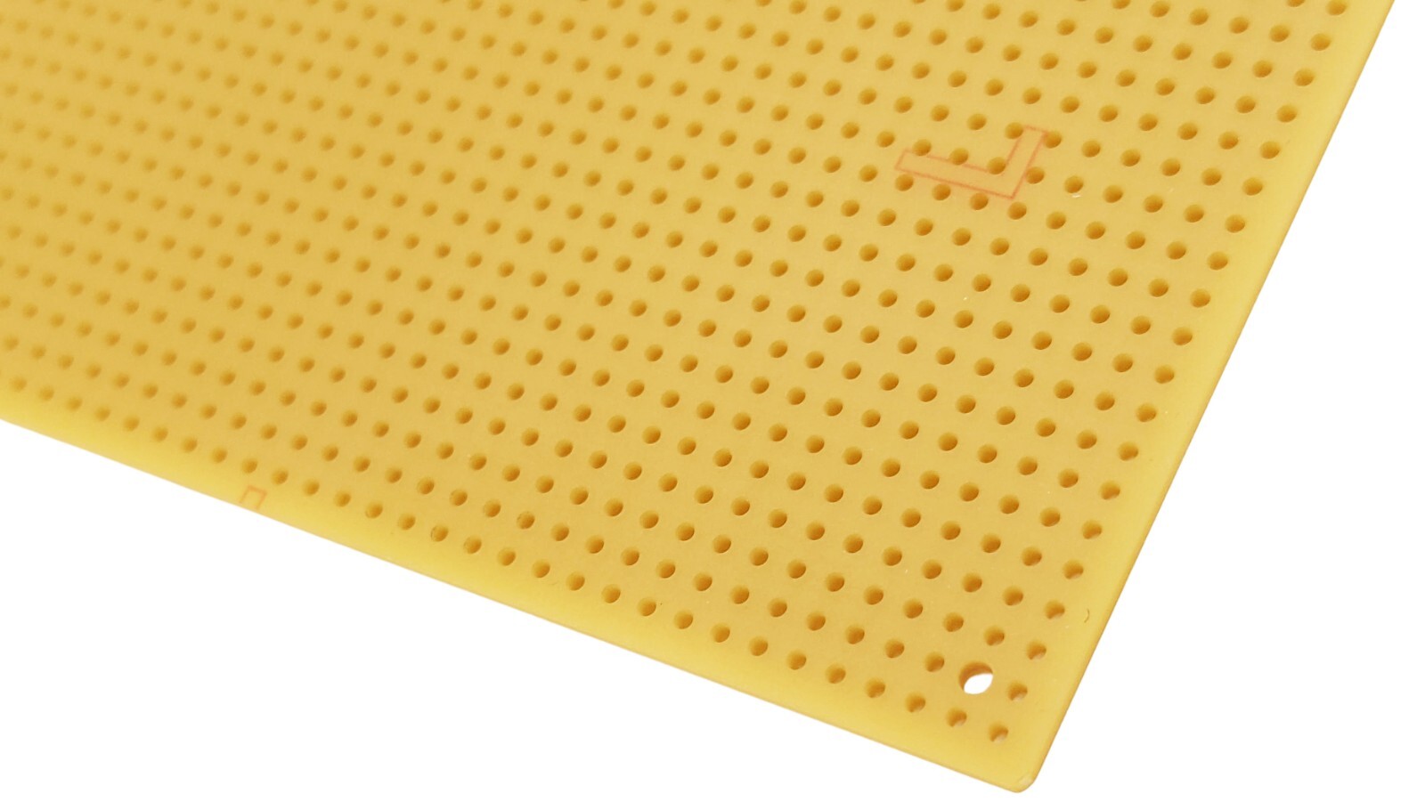Prototyping Board 4″ x 6″, 0.045″ Diameter Holes on 0.1″ Center (No Solder Pads)