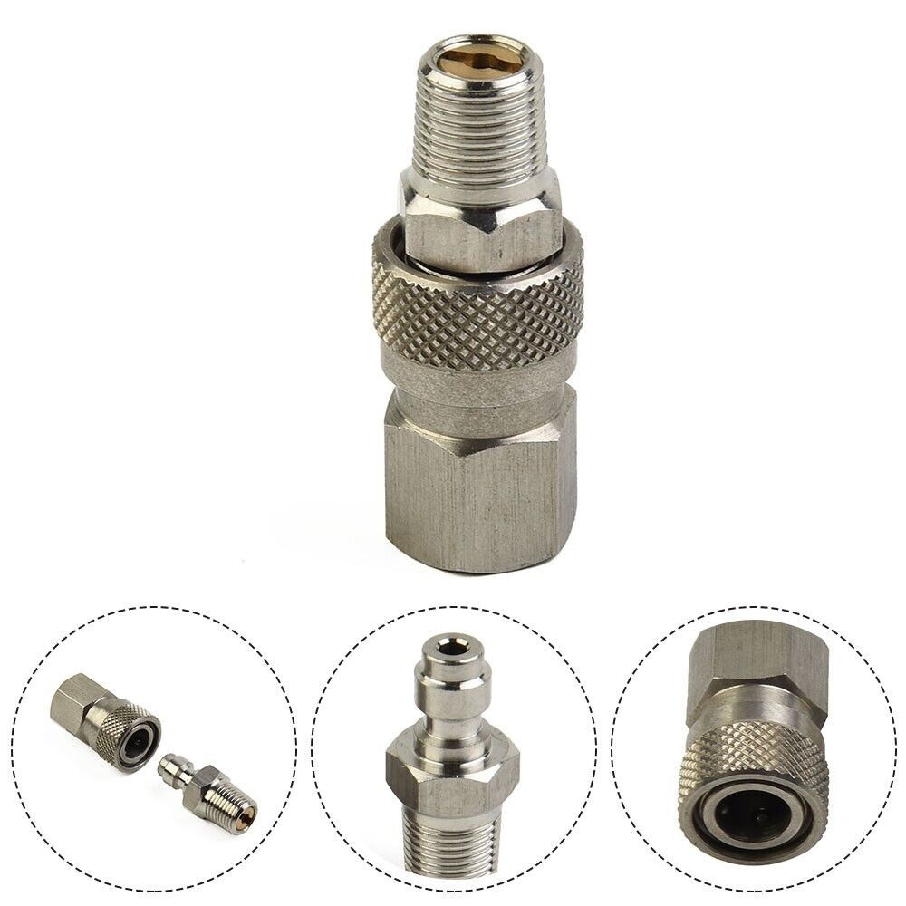 Quick Disconnect 8mm 1/8 Npt Thread Durability Male And Female PCP Paintball