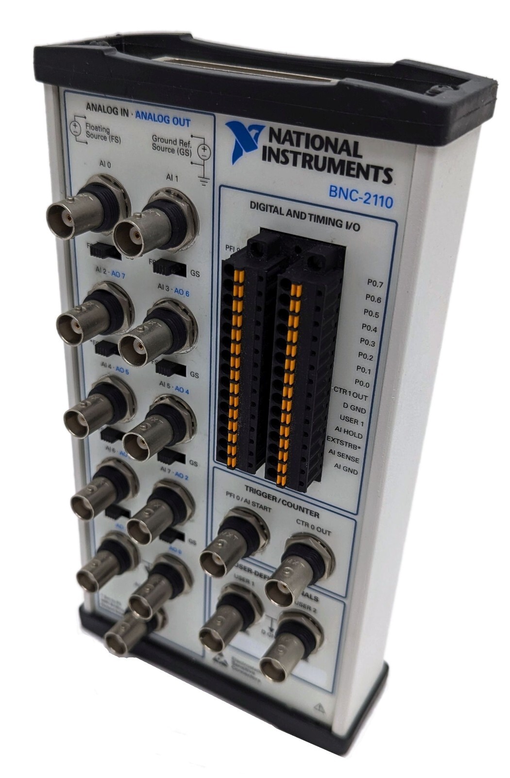 National Instruments BNC-2110 Shielded Connector Block / Breakout Box 185124F-01