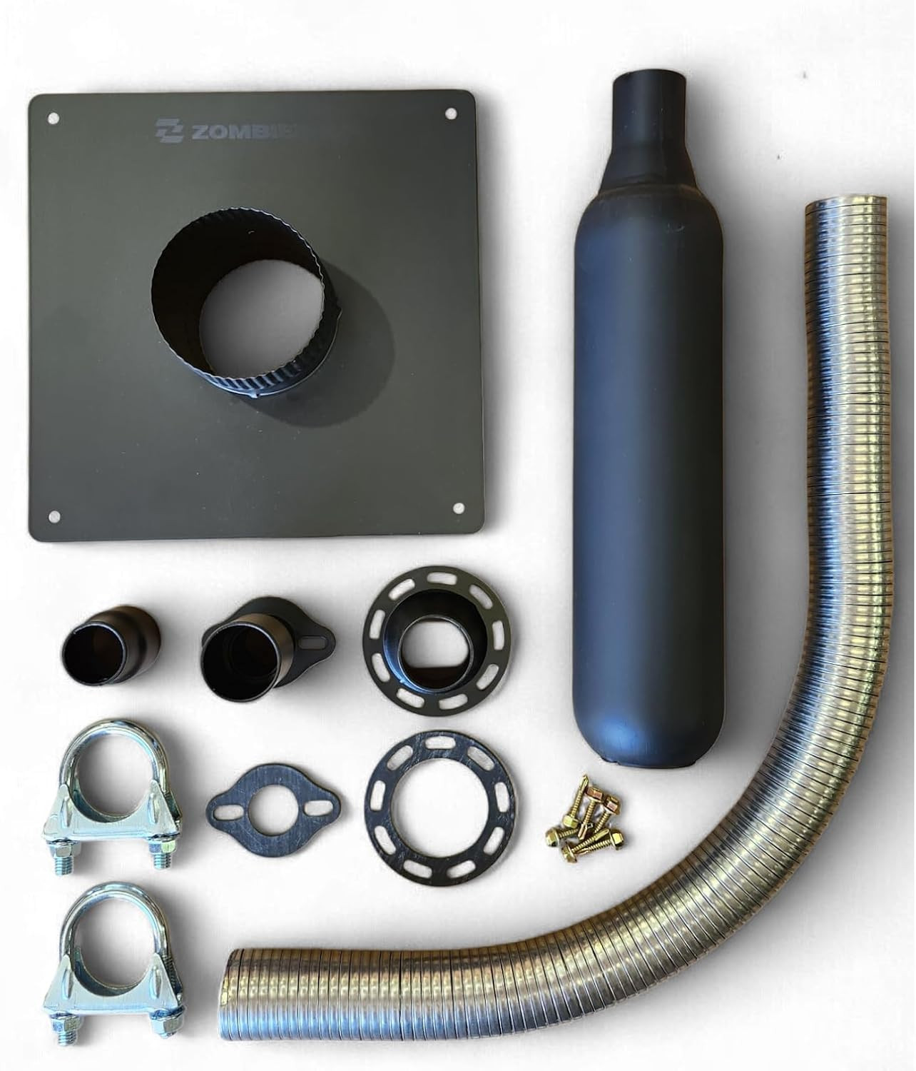 Portable Generator Exhaust Extension Silencer Kit | Exhaust Extension System | 3