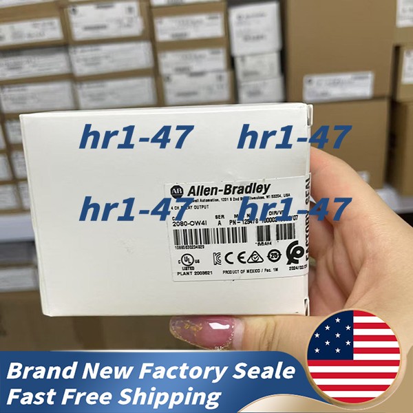 New Allen-Bradley 2080-OW4I with 12-Month Manufacturer Warranty