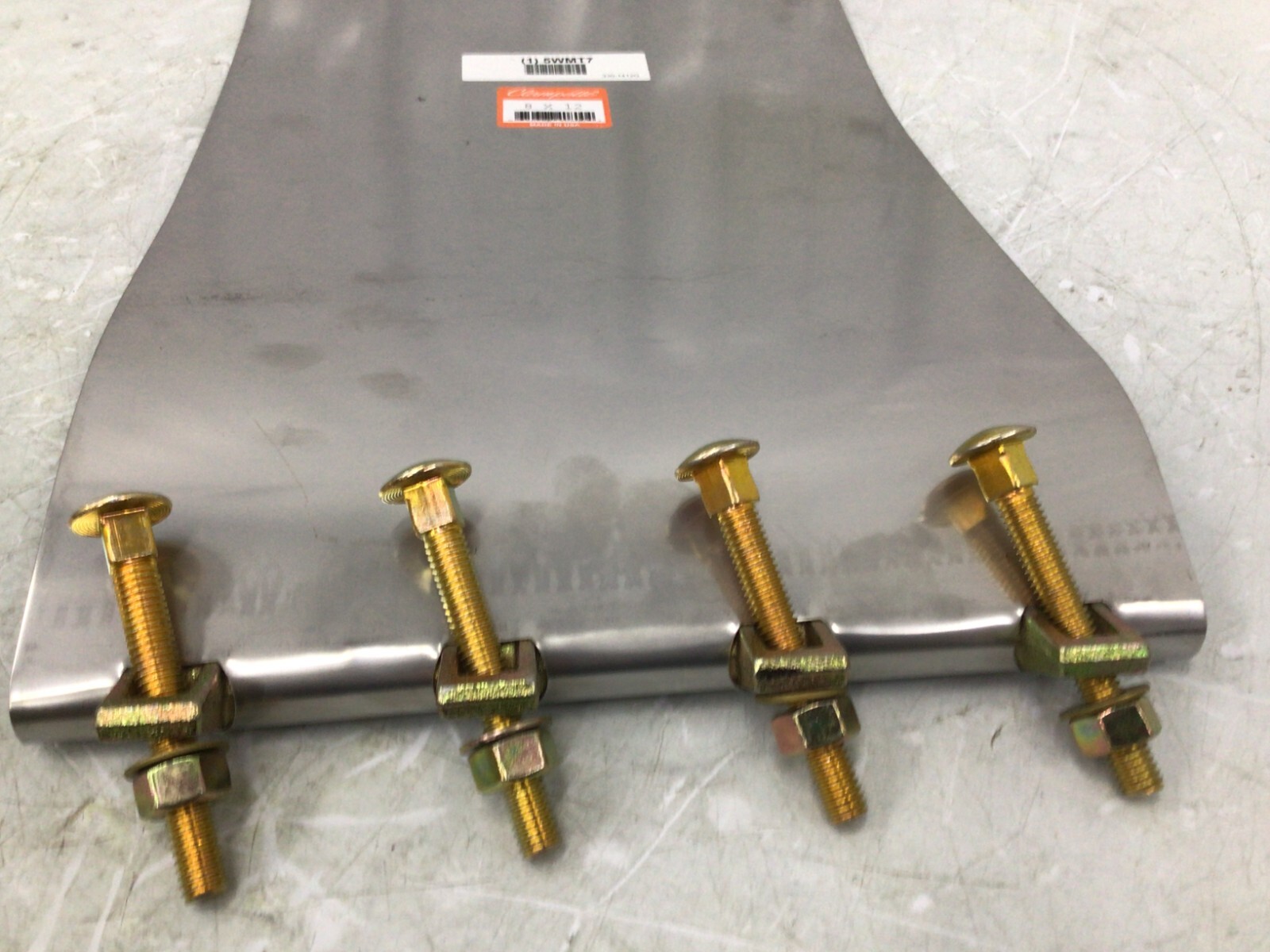 Repair Clamp – 330-1412 8 in Pipe 12 in long 304 Stainless Steel