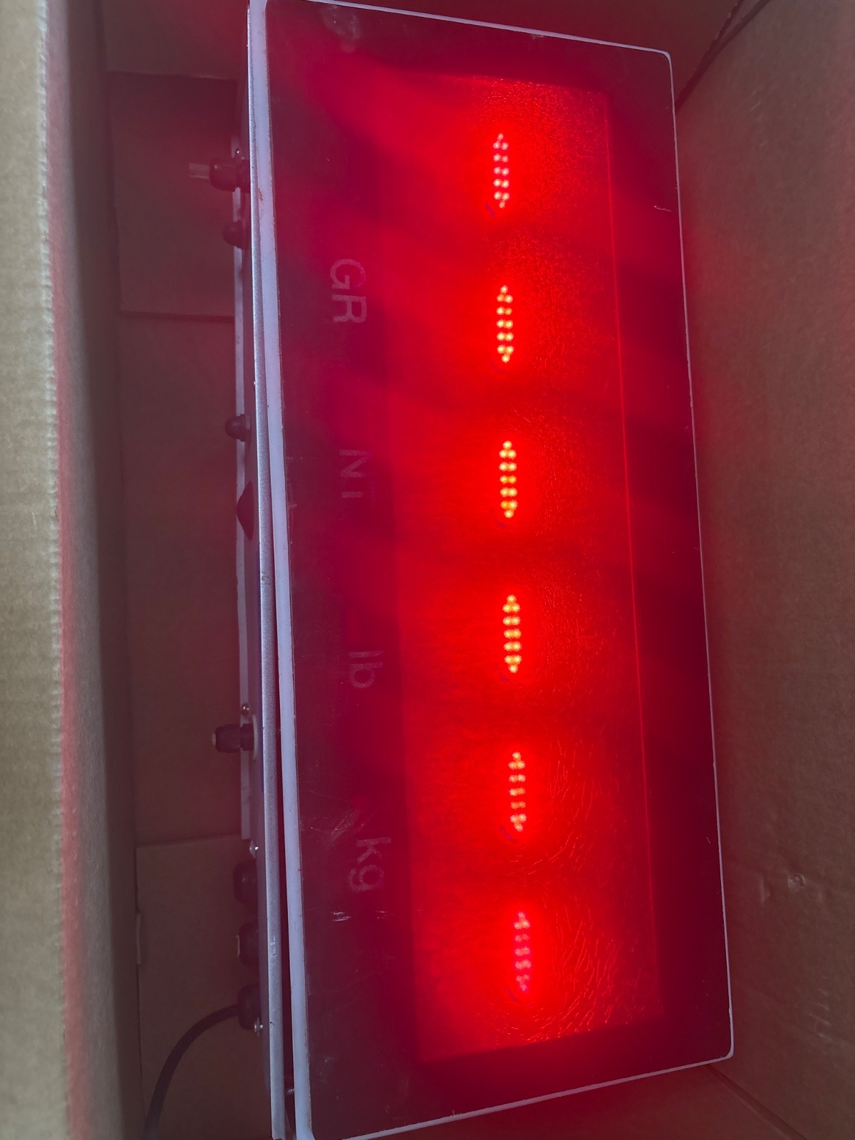 rice lake scales laser light remote display for truck scales