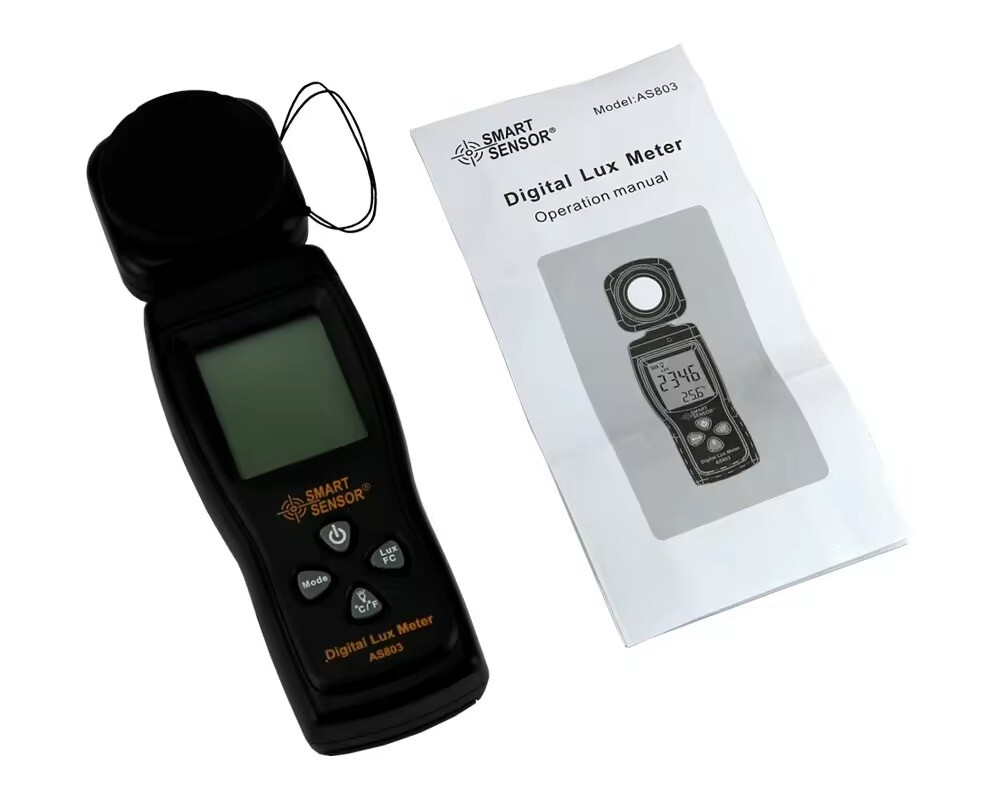 200,000 Lux Digital Luxmeter Precise Photometric Measurement