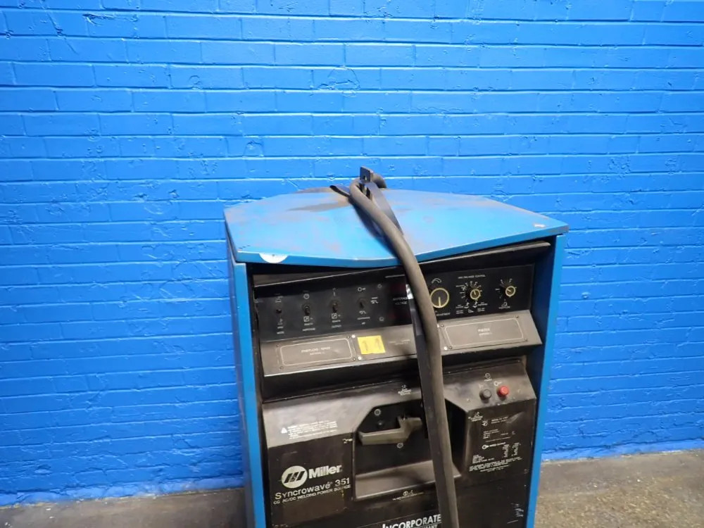 MILLER SYNCROWAVE 351 WELDER POWER SOURCE 400 A 03261430013
