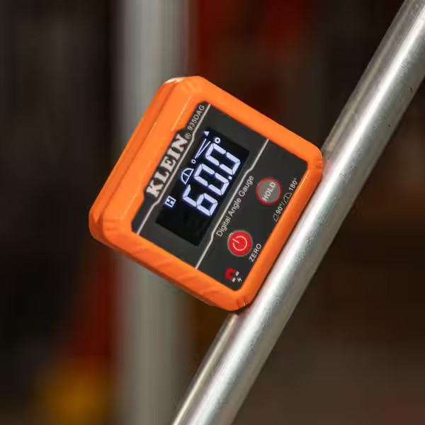 Klein Tools Digital Angle Finder Gauge and Digital Leveler Water/Dust Resistant