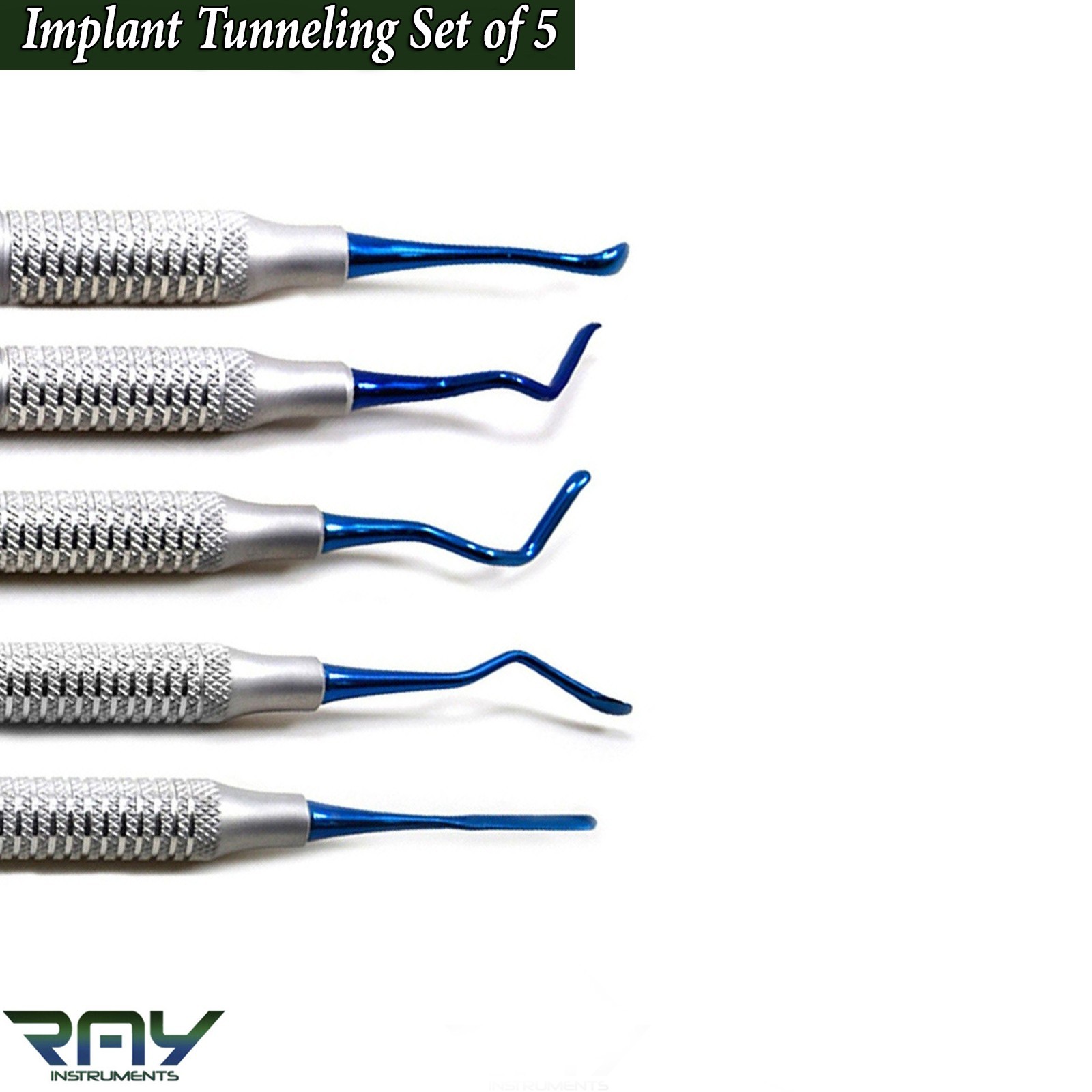25 Set Dental Vista Tunneling Procedure Sinus Lift Implant Surgery Instruments