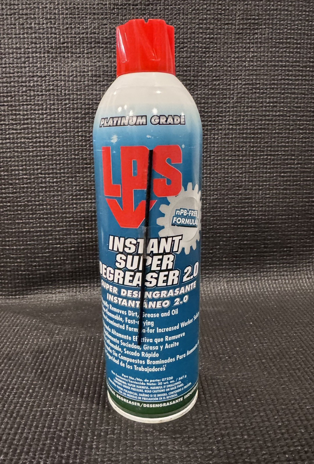 LPS 07220 Instant Super Degreaser 2.0 Heavy Duty 20 oz Aerosol Can – Pack of 11