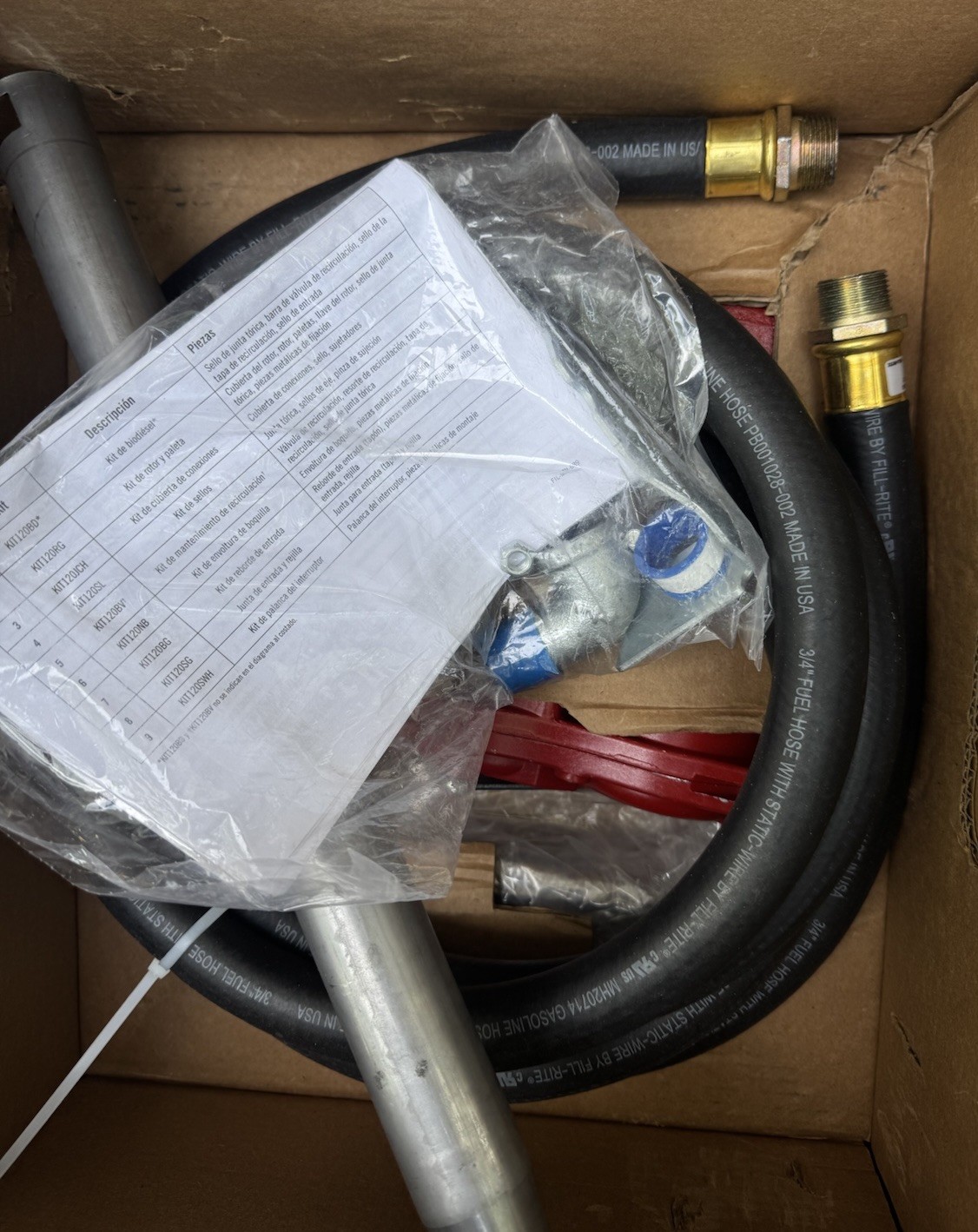 Fill-Rite FR610HA Fuel Transfer Pump, 115V AC, 15 GPM Max. Flow Rate 1/6 Hp
