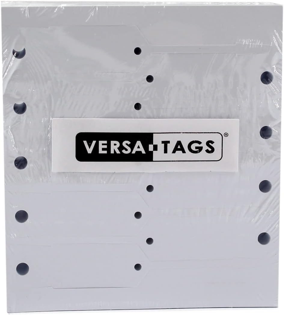 WHITE Self-Locking Arrow Key Tags (1,000 per Pack) Size 4 1/2″ X 3/4″ (WHITE)