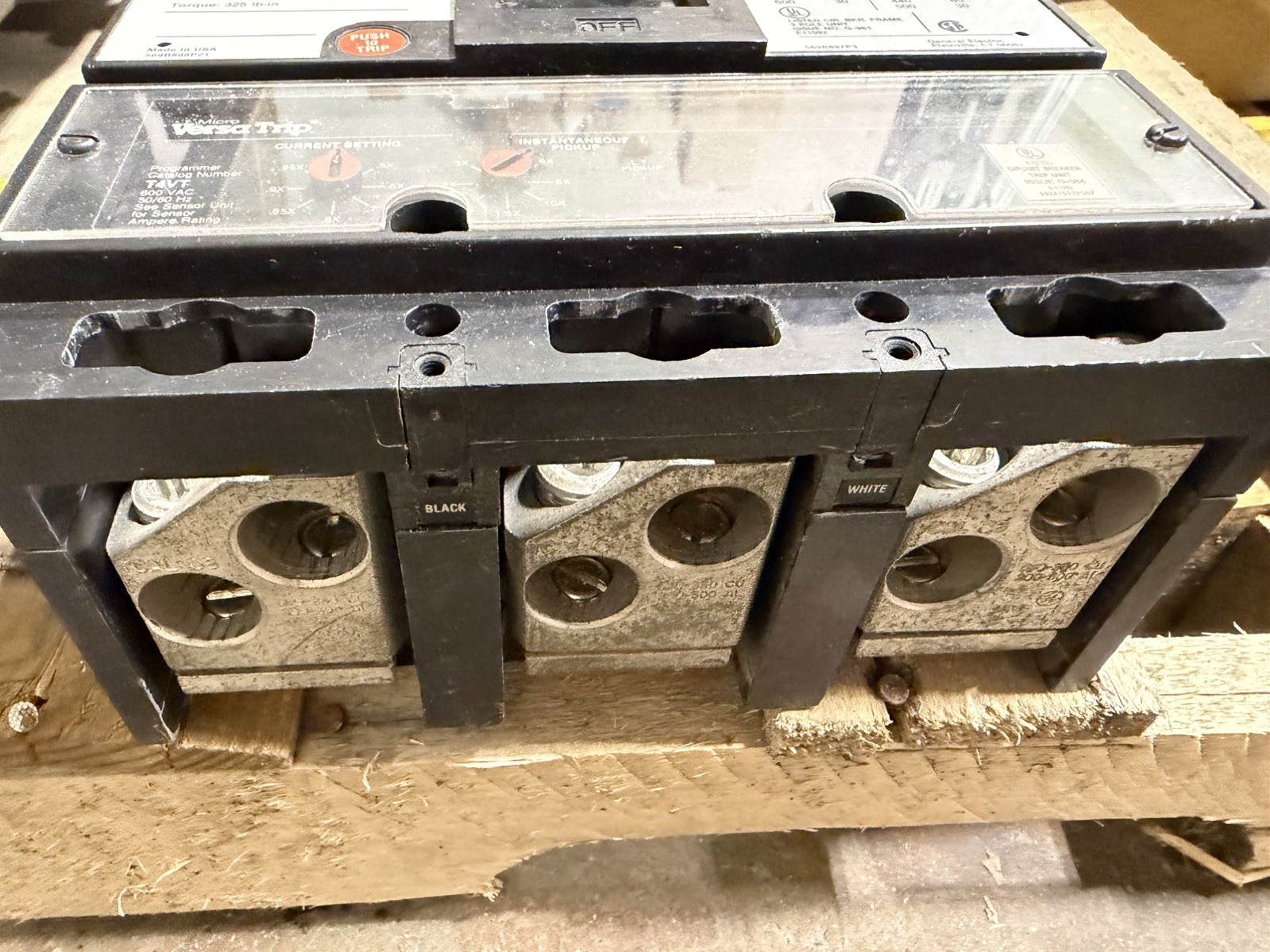 General Electric GE TJL4V2606 Circuit Breaker 600A 600V