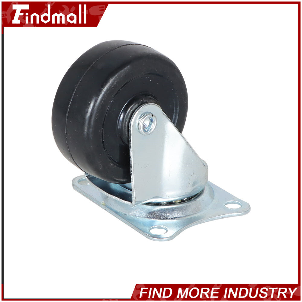 Findmall 24 Pack 2 Inch Heavy Duty Swivel Caster Wheels W/ Top Plate Bearing New