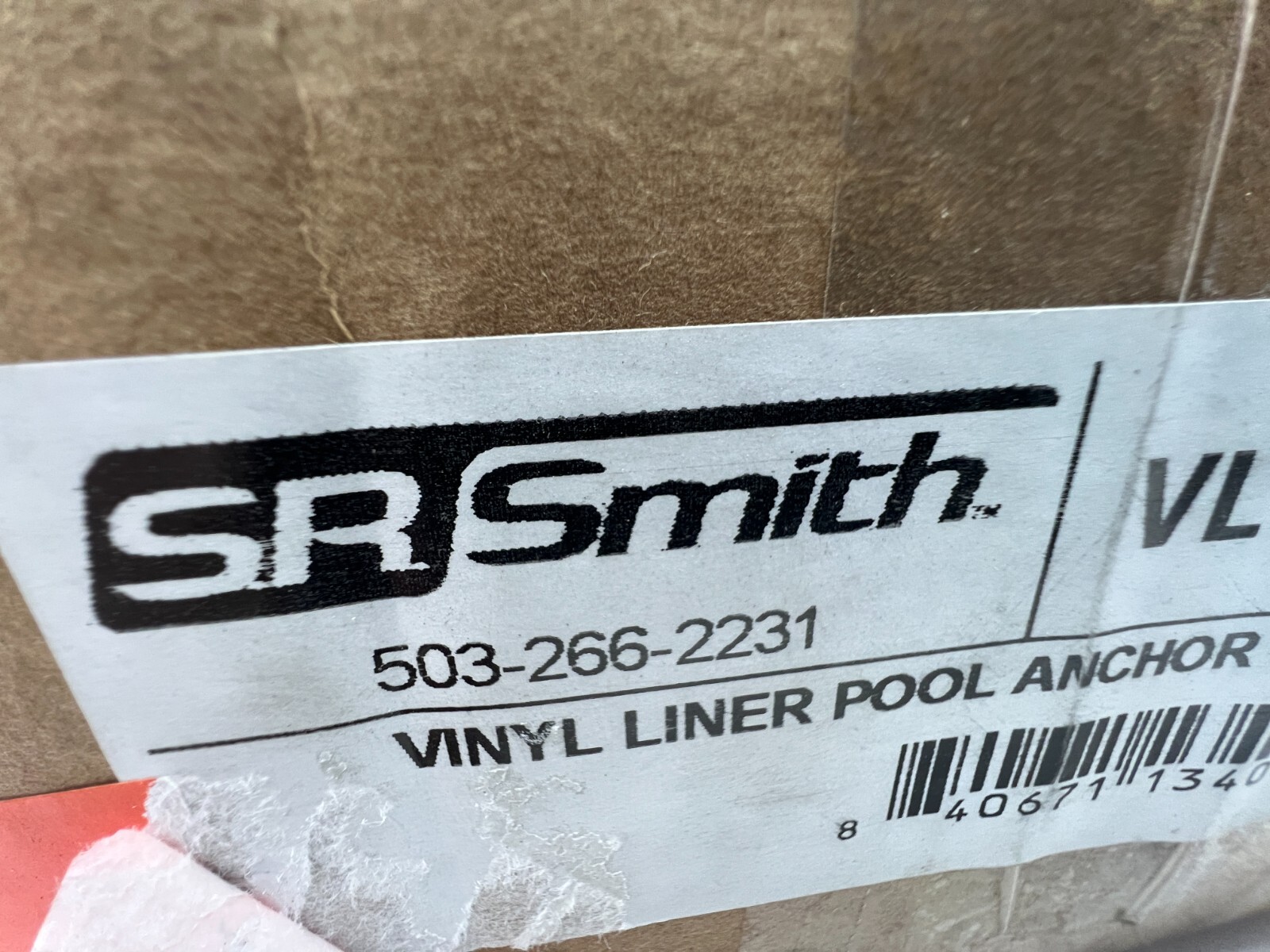 S.R.Smith VL-ANCHOR 1.90 SR Smith 6″ Vinyl Liner Pool Anchor w/ Bronze Cap, PVC