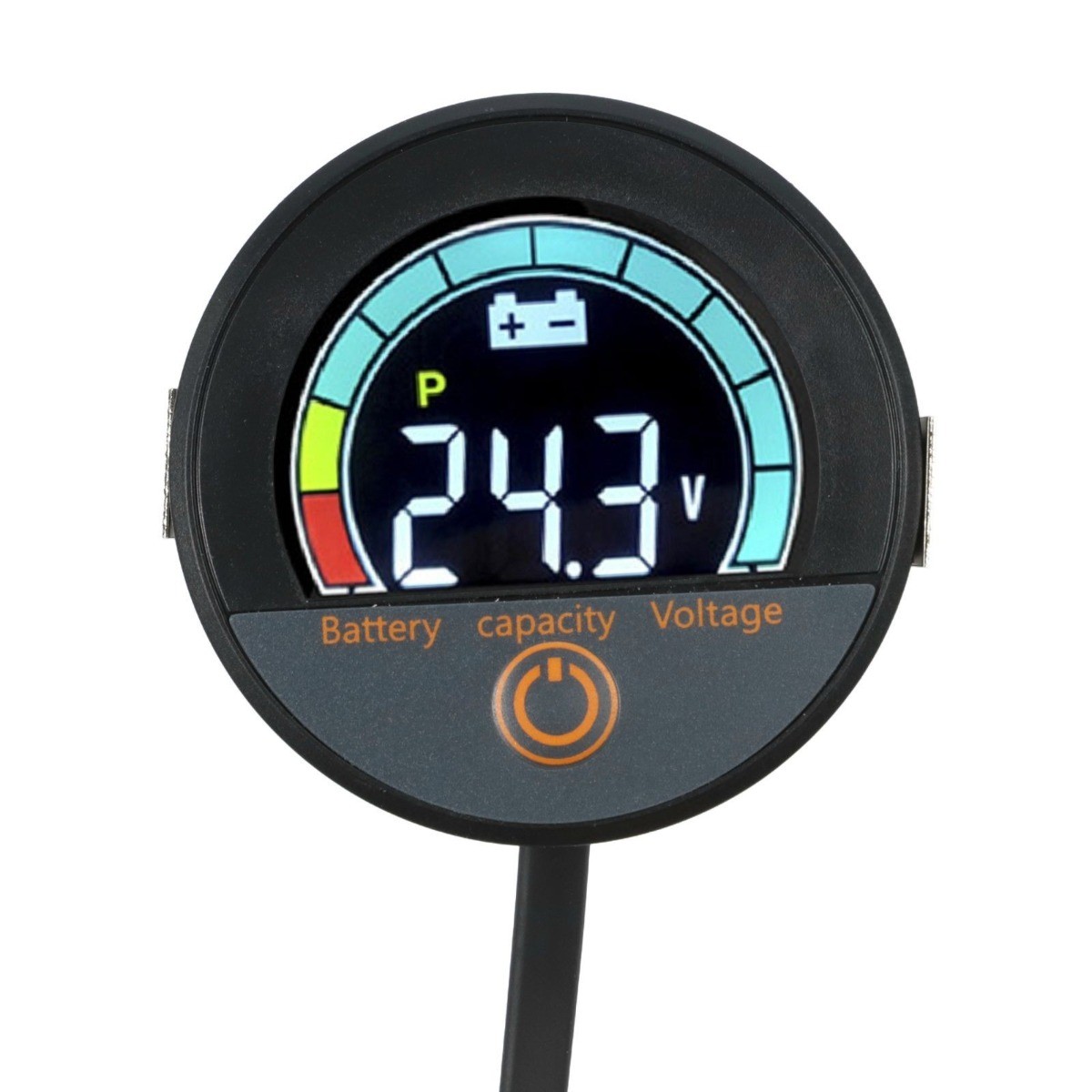 For Various Battery Types And Systems Low Voltage Alarm Battery Monitor