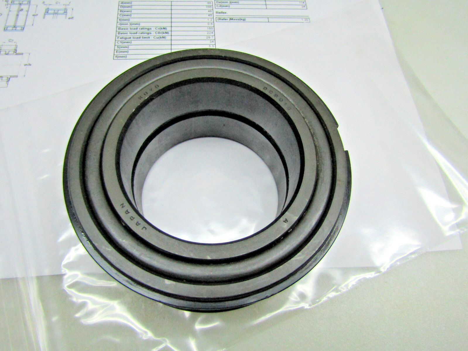 Koyo DC5013NR 65mm X 100mm X 46mm Cylindrical Roller Bearing with Snap Rings