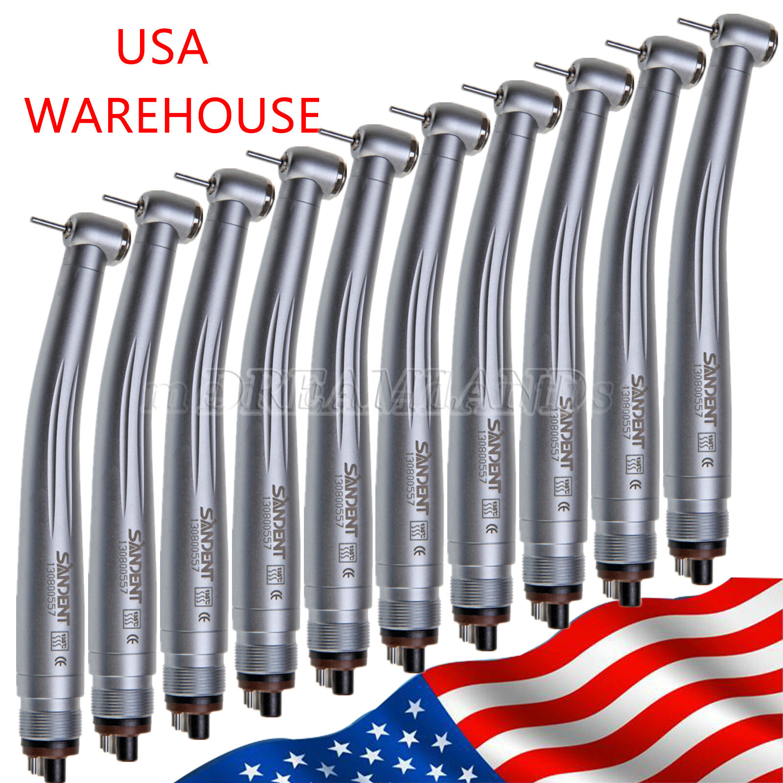 1/10PCS NSK PANA MAX Style Dental High Speed Handpiece Push 4Hole Y1BA4/STNABM