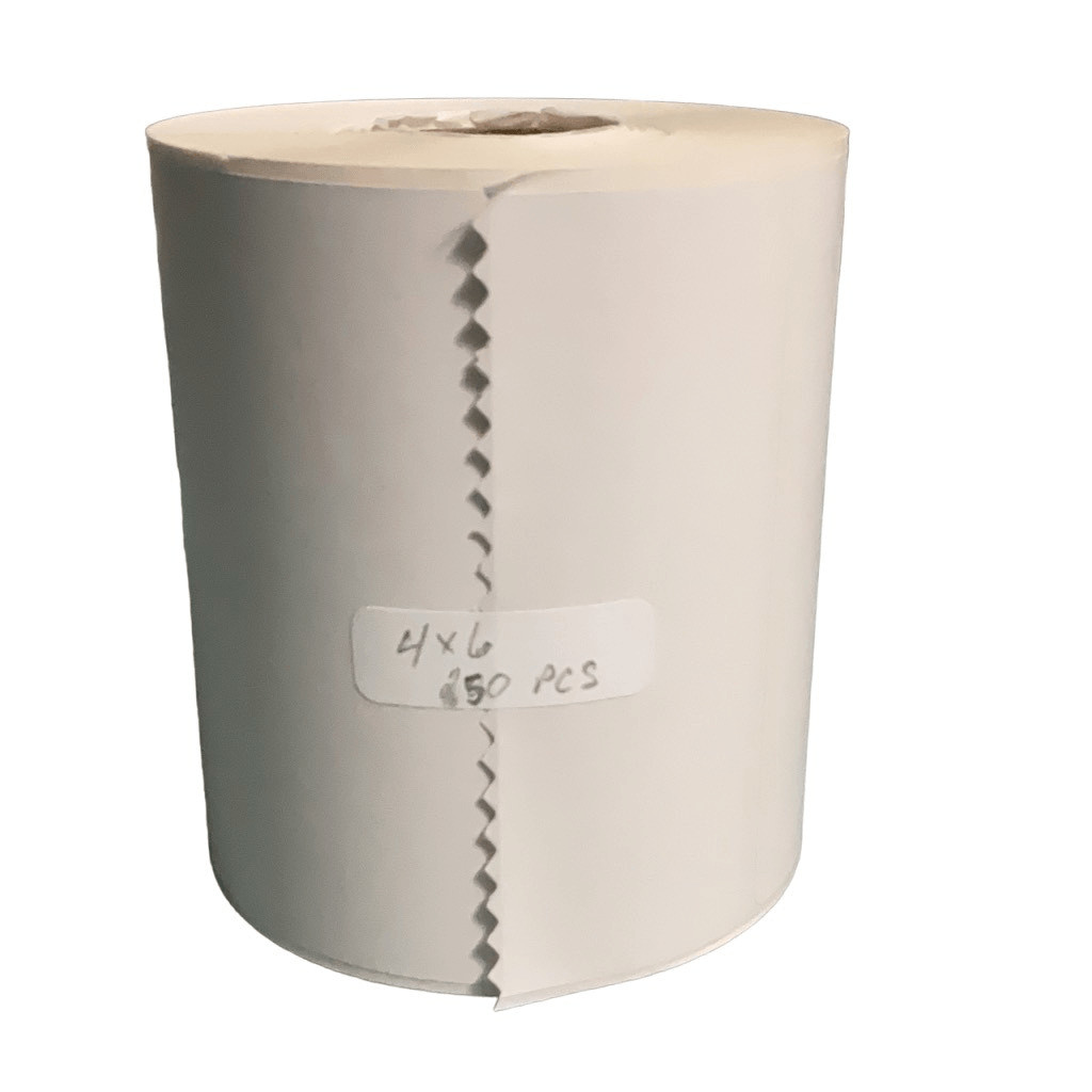 4 x 6 Thermal Printer Shipping Labels 2 ROLLS/500 250 Labels/ Roll