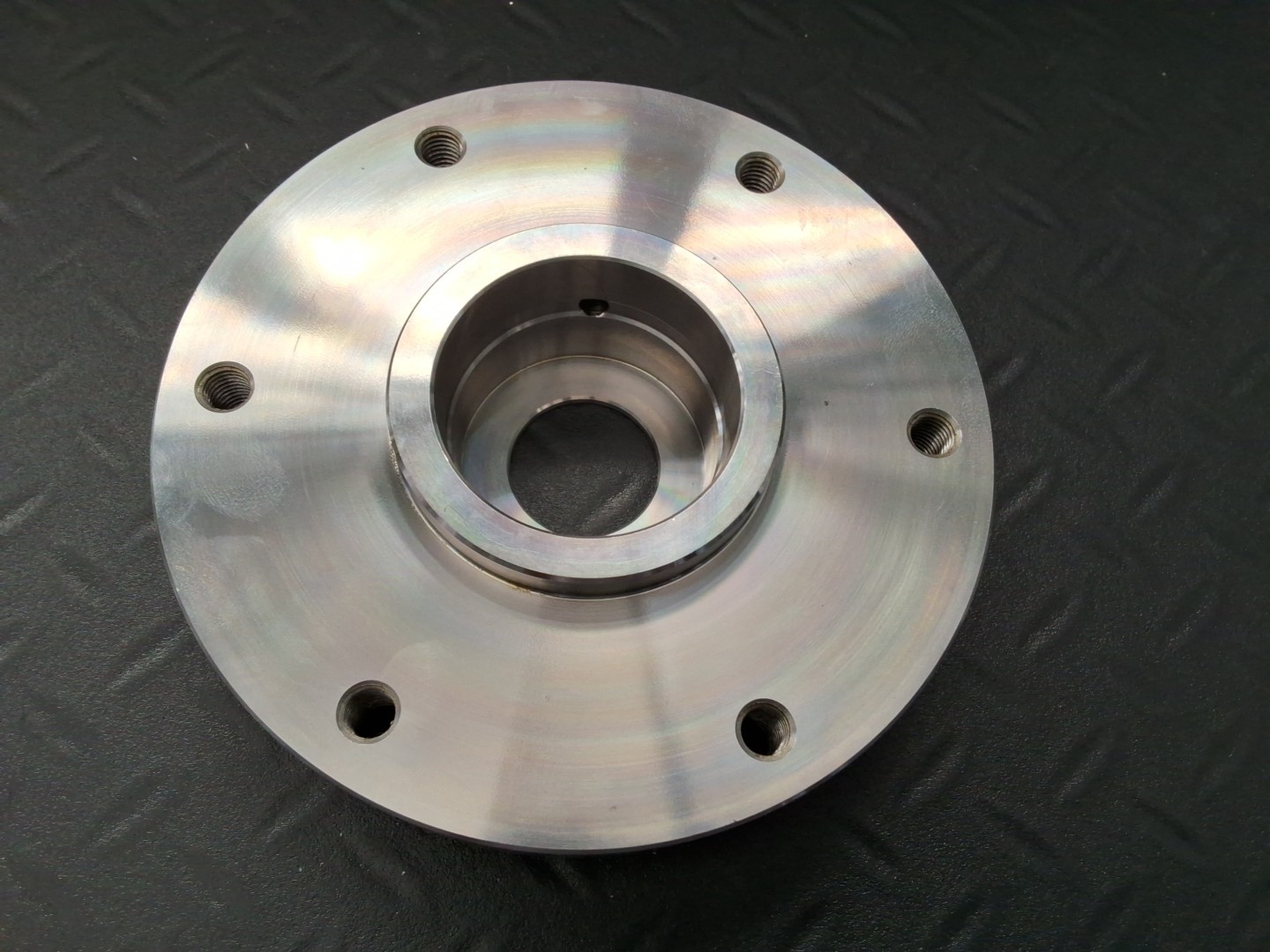 Buck Chuck 6″ Adapter Plate 4° Taper A6-4DEG for Hardinge 4 Degree Taper Lathe