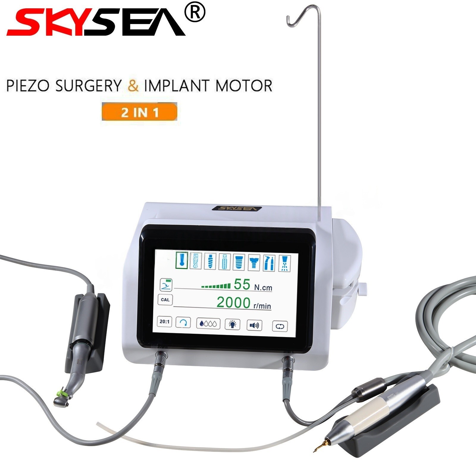 Dental Piezo Motor 2 IN 1 SURGIC TOUCH Surgery & Implant Bone Cutter CE & FDA