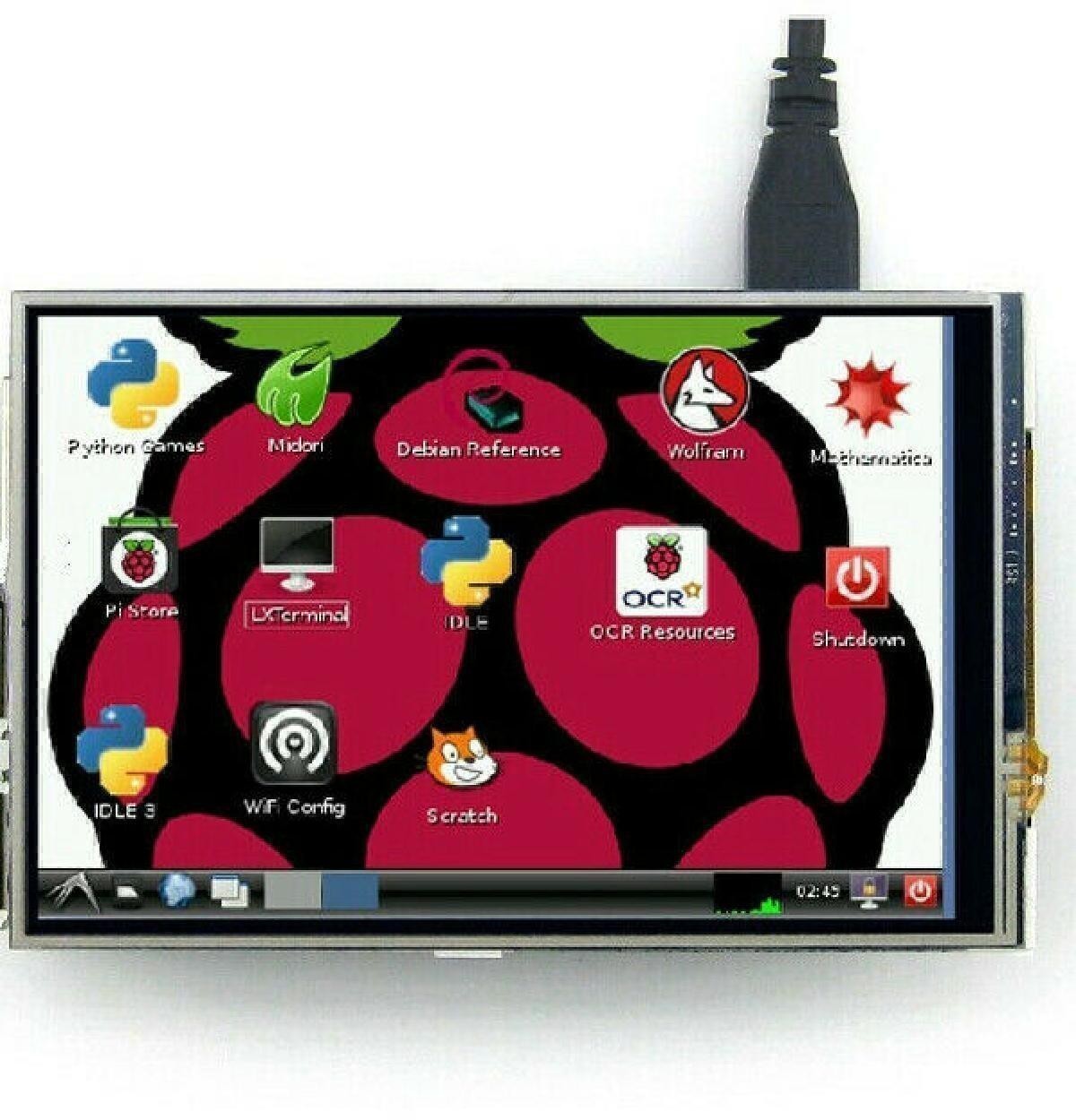 Raspberry pi 2/3 Model B For LCD TFT 320*480 Touch Screen Kit ONLY a Screen