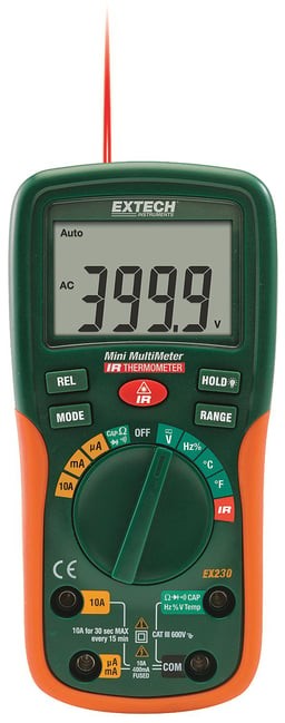 EXTECH INS EX230 MULTIMETER AUTO RANGING