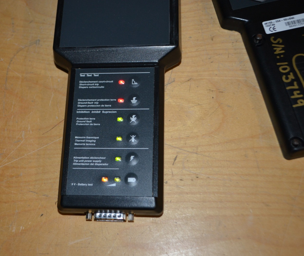 Square D Schneider Electric ~ S33594 Hand Held Breaker Tester (HHTK) ~ UNIT ONLY