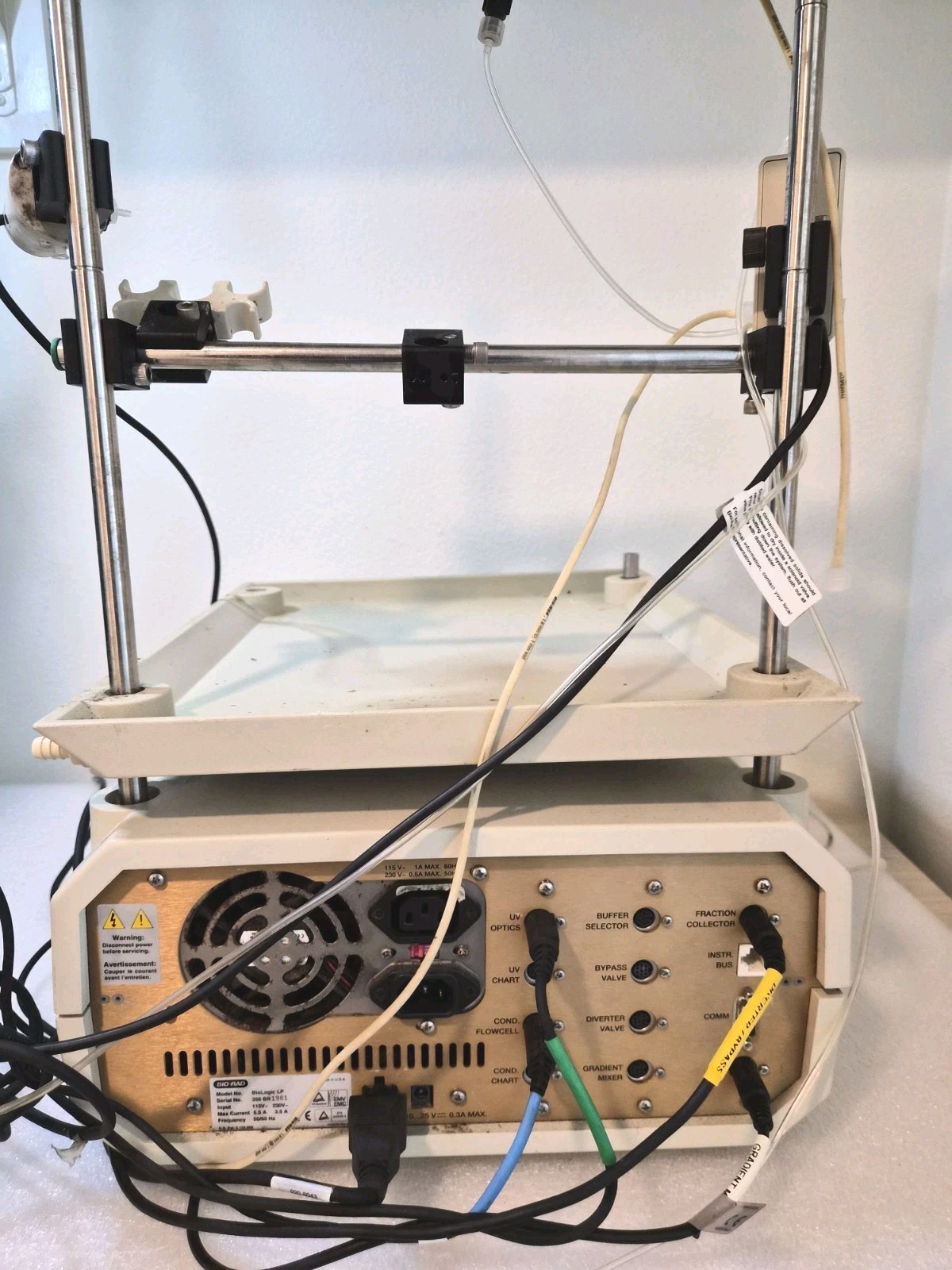 Bio-Rad BioLogic LP Low Pressure Chromatography System 254nm UV Optics Mixer