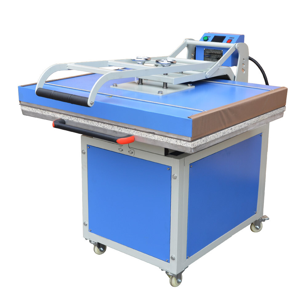 QOMOLANGMA Heat Press Machine 31×39 Large Format Transfer Manual Operation 220V