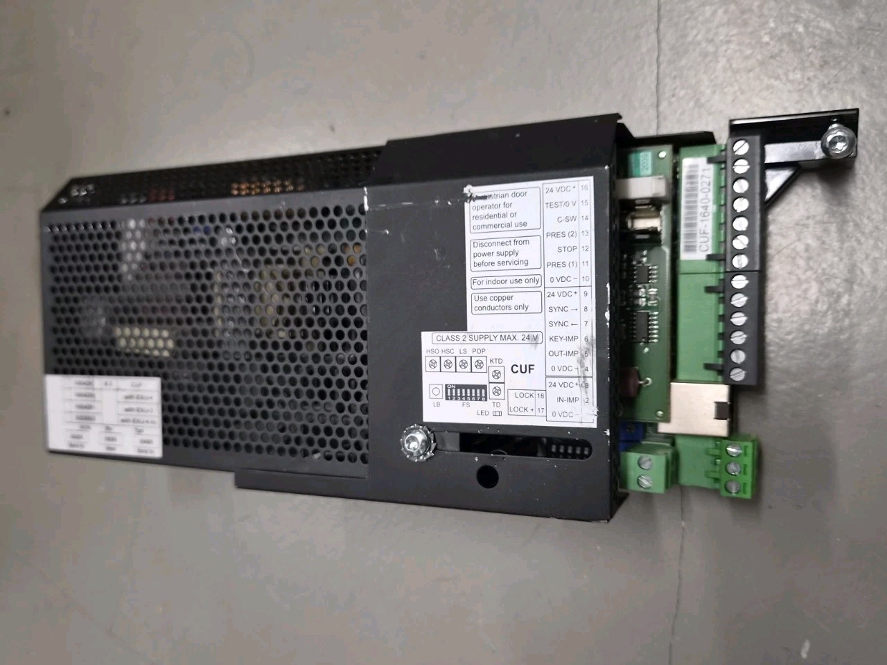 Control automatic door Besam EMSL unislide control unit EXU – 3 sliding door
