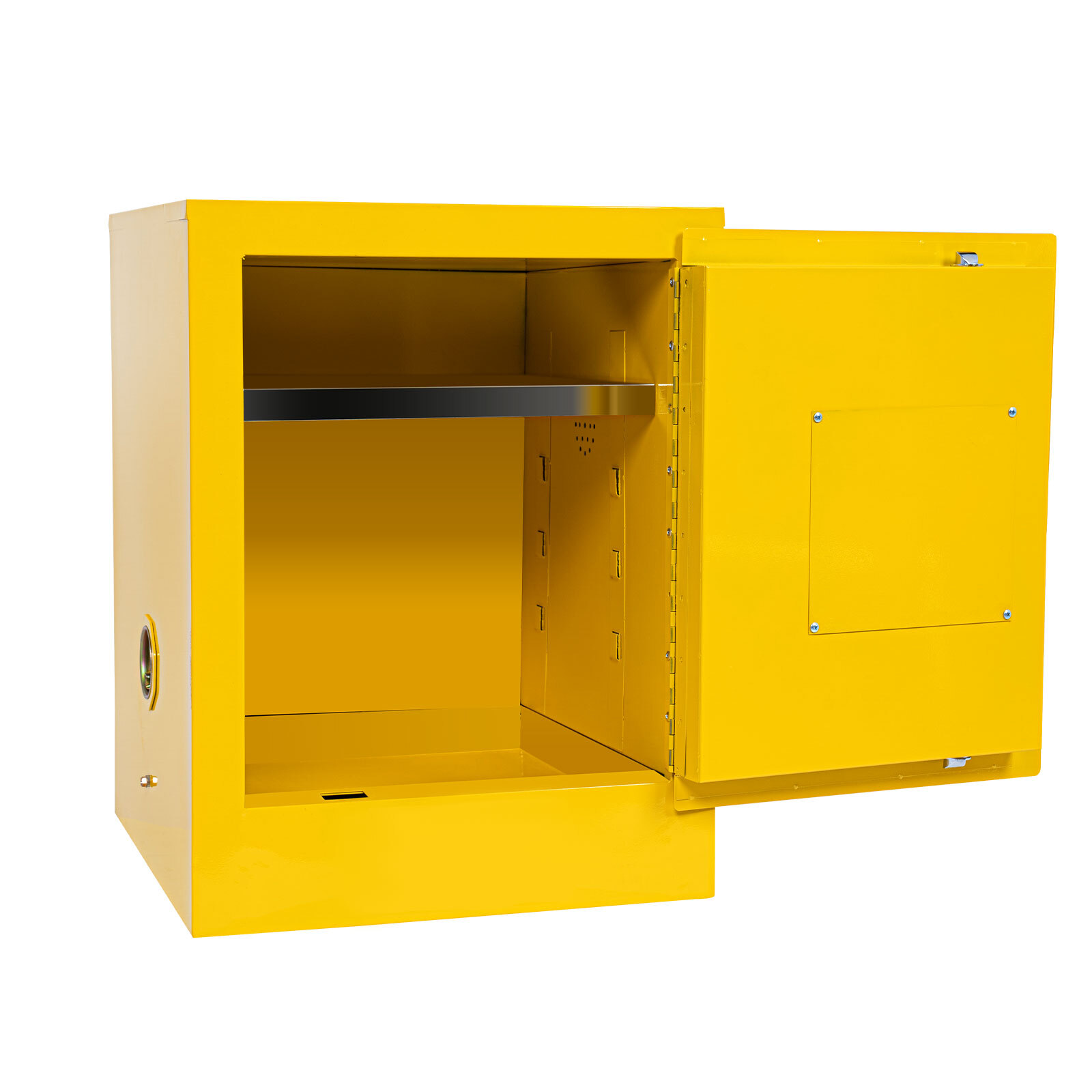 45.5L/12gal Fireproof Safety Storage Welded Cabinet Bin Flammable Liquid Storage