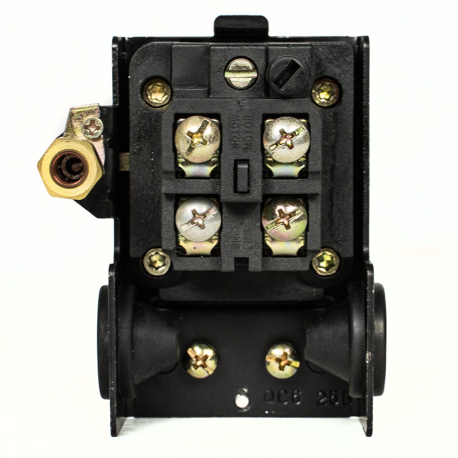 Single Port 95-125 PSI Air Compressor Pressure Switch Control 1/4″ NPT 12 Amp