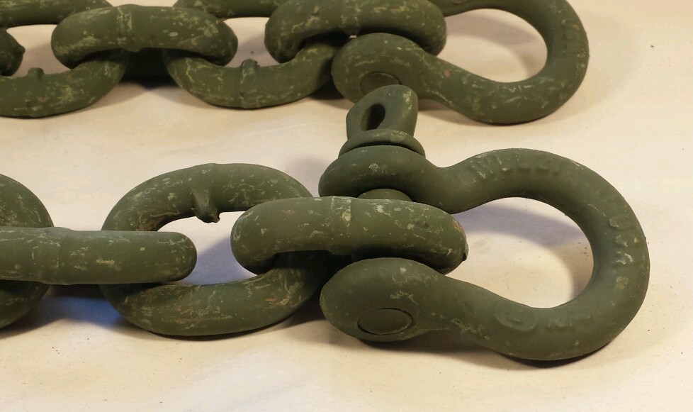 Cm Hercalloy 1/2″x3.5′ (42″) Grade 80 CHAIN 1 ea. AND 2 ea. 1/2″ SHACKLES
