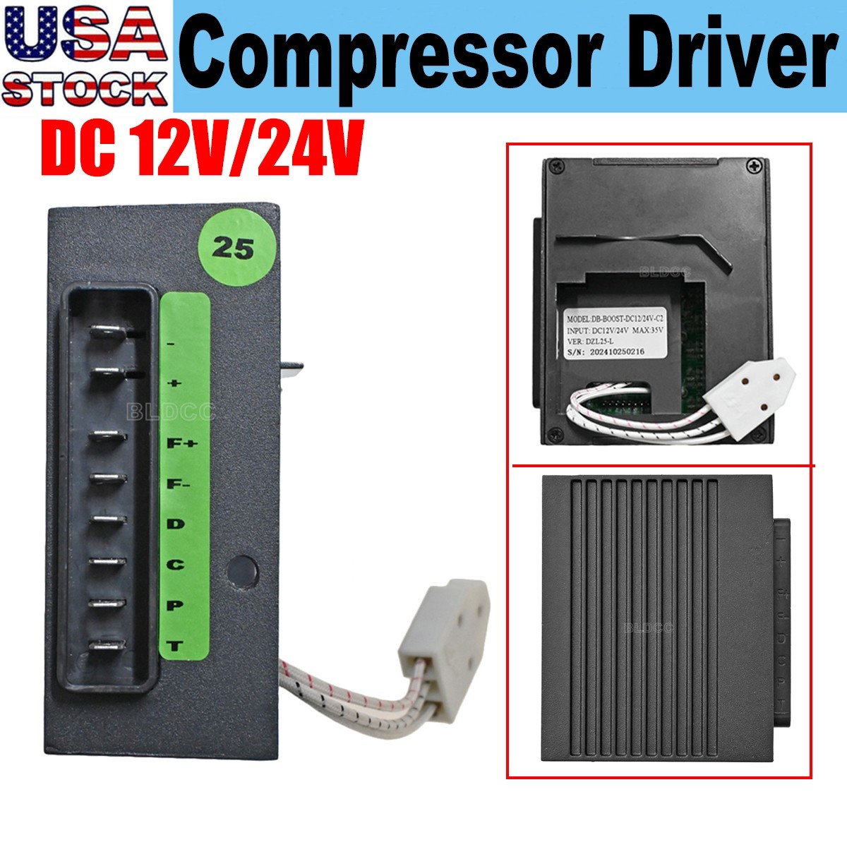 DZL25 DB-BOOST-DC12/24V-C2 Variable Frequency Compressor Driver Car Refrigerator