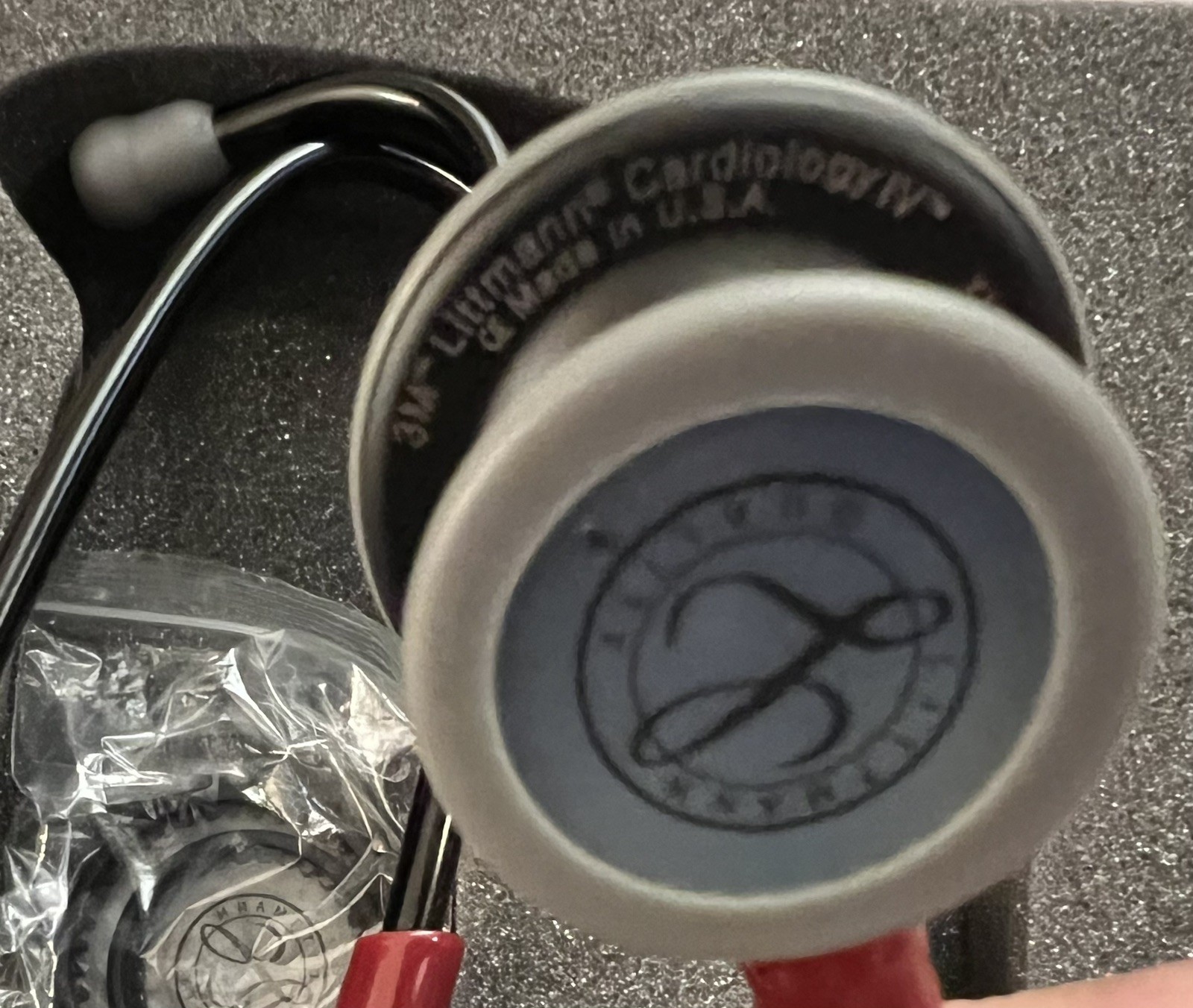 Cardiology IV Monitoring Littmann Stethoscope Burgundy Free Shipping