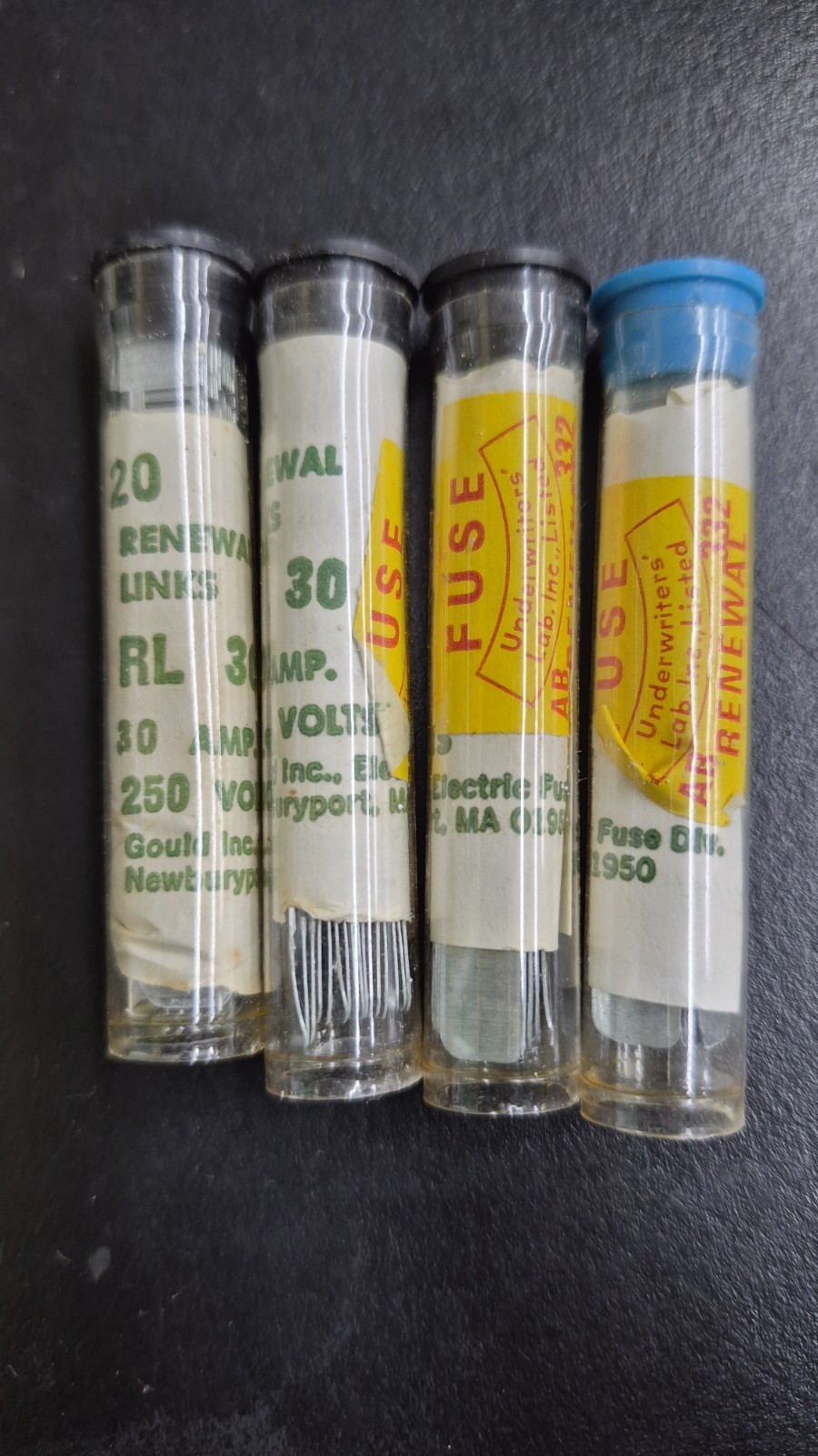 Gould RL 30 Fuse Renewal Links – 30 Amps 250 Volts Lot of 80