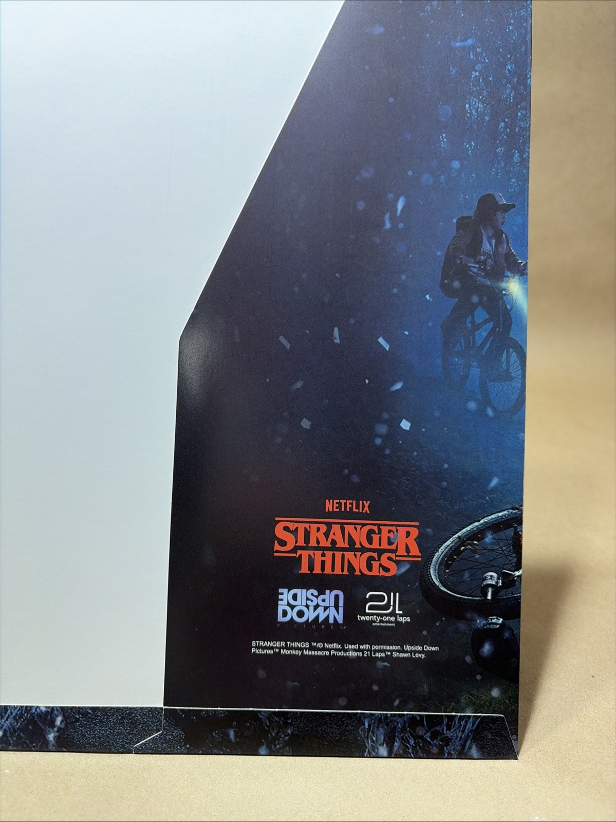 Mead Trapper Keeper STRANGER THINGS Pocket & Prong Paper Folder Lot of 4 12”