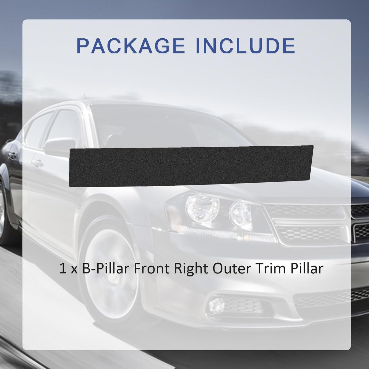 926-445 Right B-Pillar Door Trim for 2008-2020 Dodge Grand Caravan Chrysler T&C